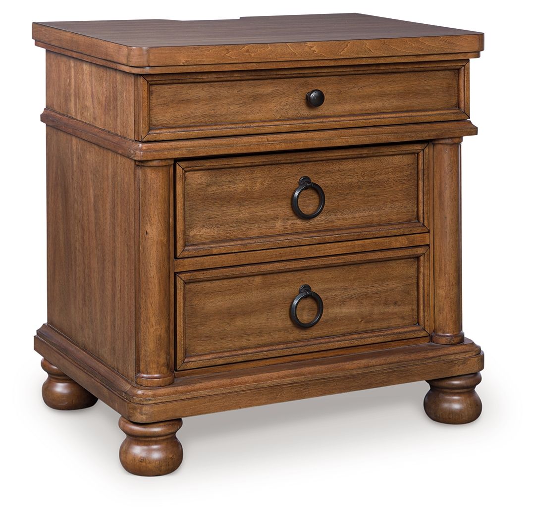 Rowlenstown - Three Drawer Night Stand - Urban Living Furniture (Los Angeles, CA)