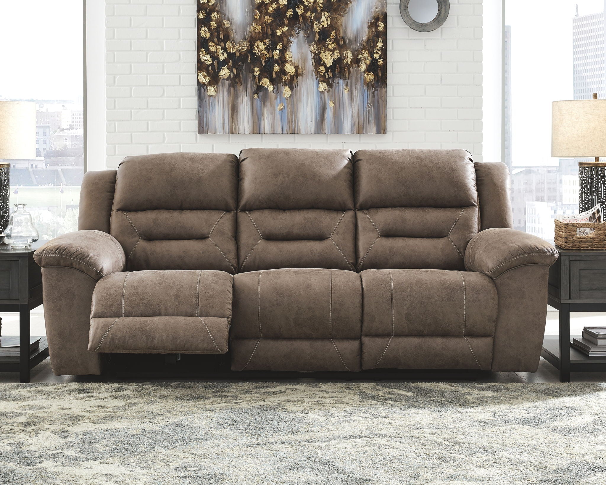 Stoneland - Reclining Sofa - Urban Living Furniture (Los Angeles, CA)