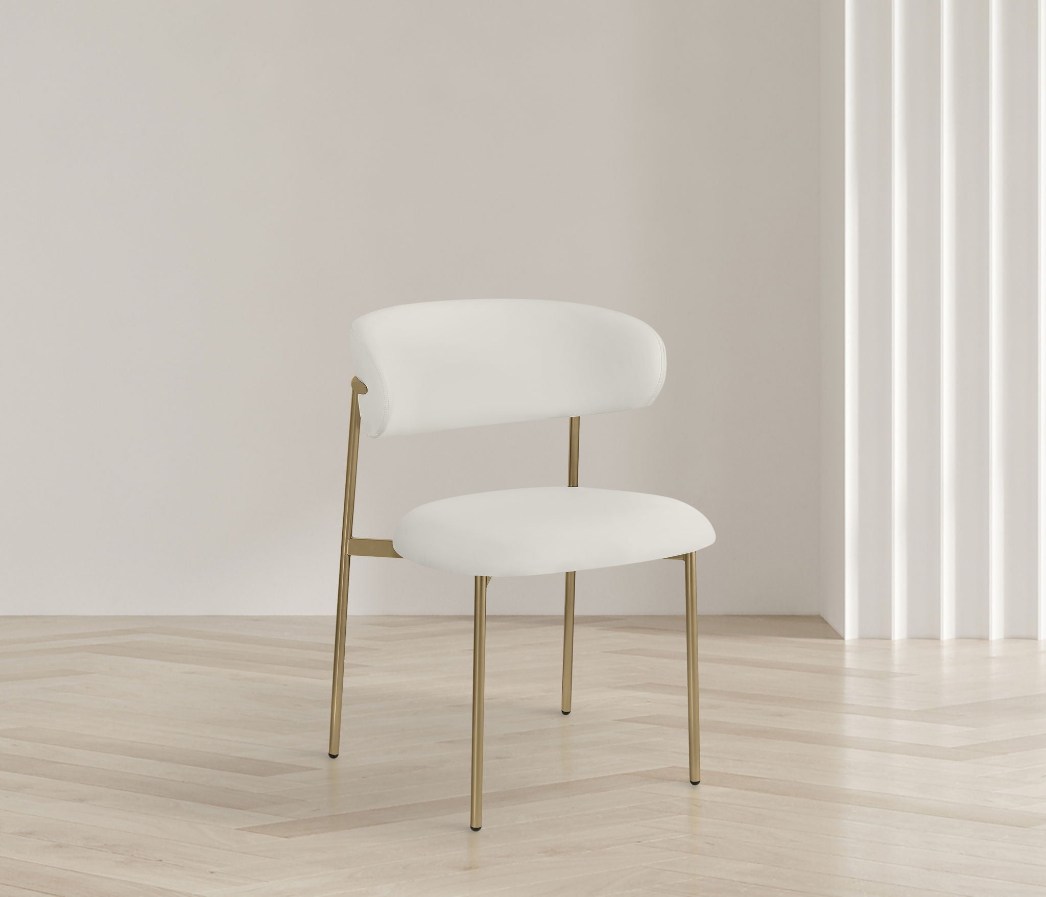 Lupita - Dining Chair With Brushed Gold Legs (Set of 2) - Urban Living Furniture (Los Angeles, CA)