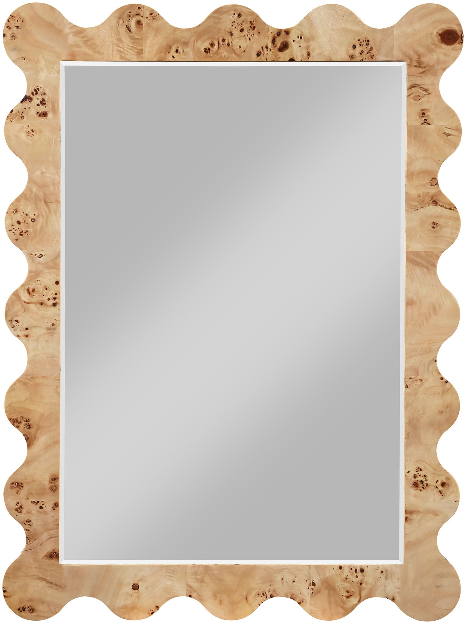 Vassa - Burl Veneer Mirror - Urban Living Furniture (Los Angeles, CA)