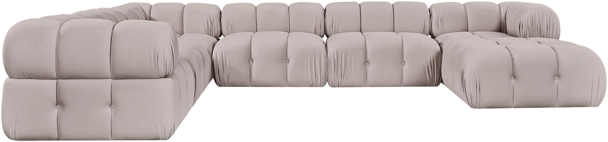 Orin - 7 Piece Modular Sectional (3 Modular Chairs, 3 Corner Chairs & Ottoman)
