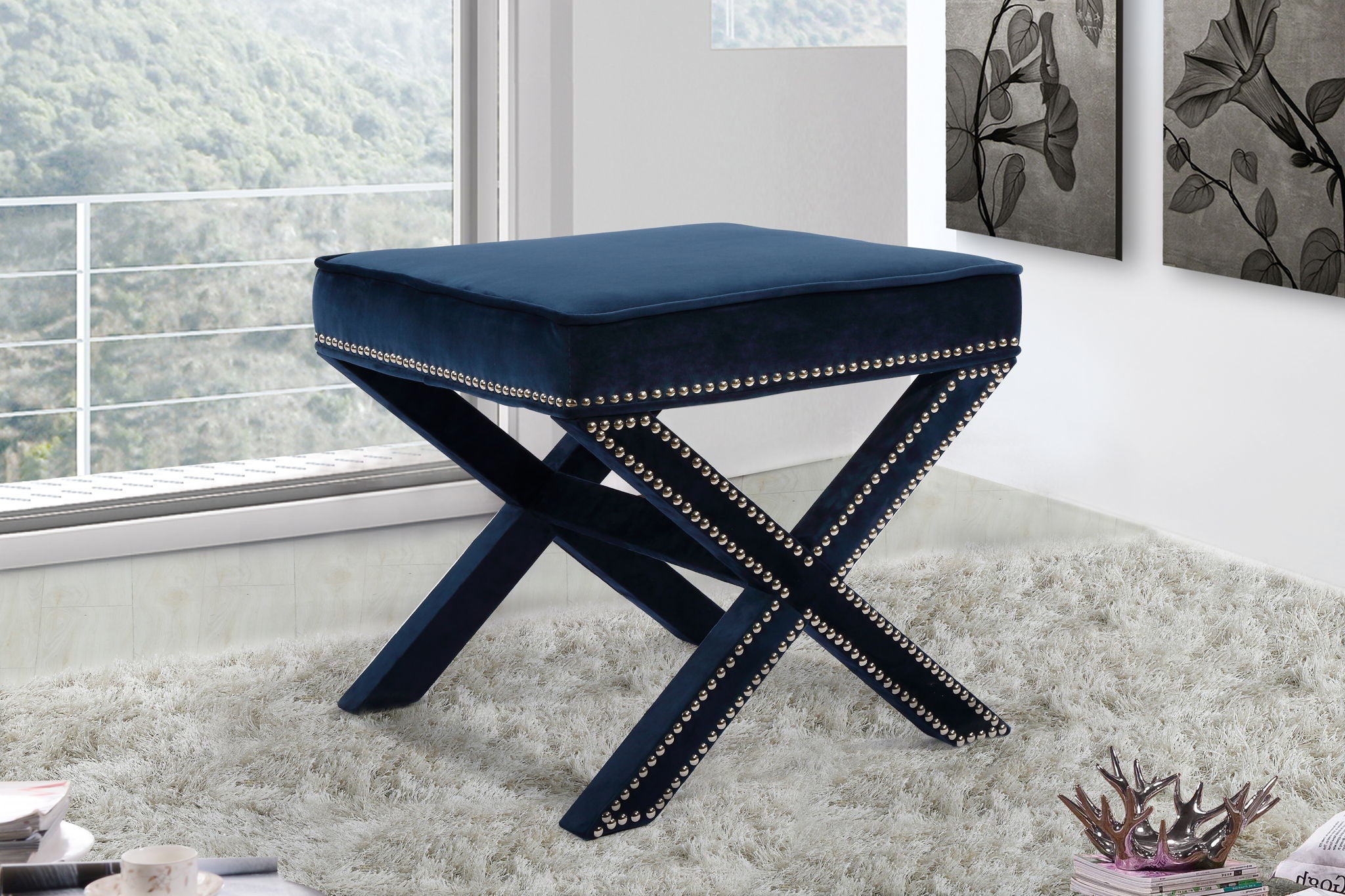 Nixon - Bench Ottoman - Urban Living Furniture (Los Angeles, CA)