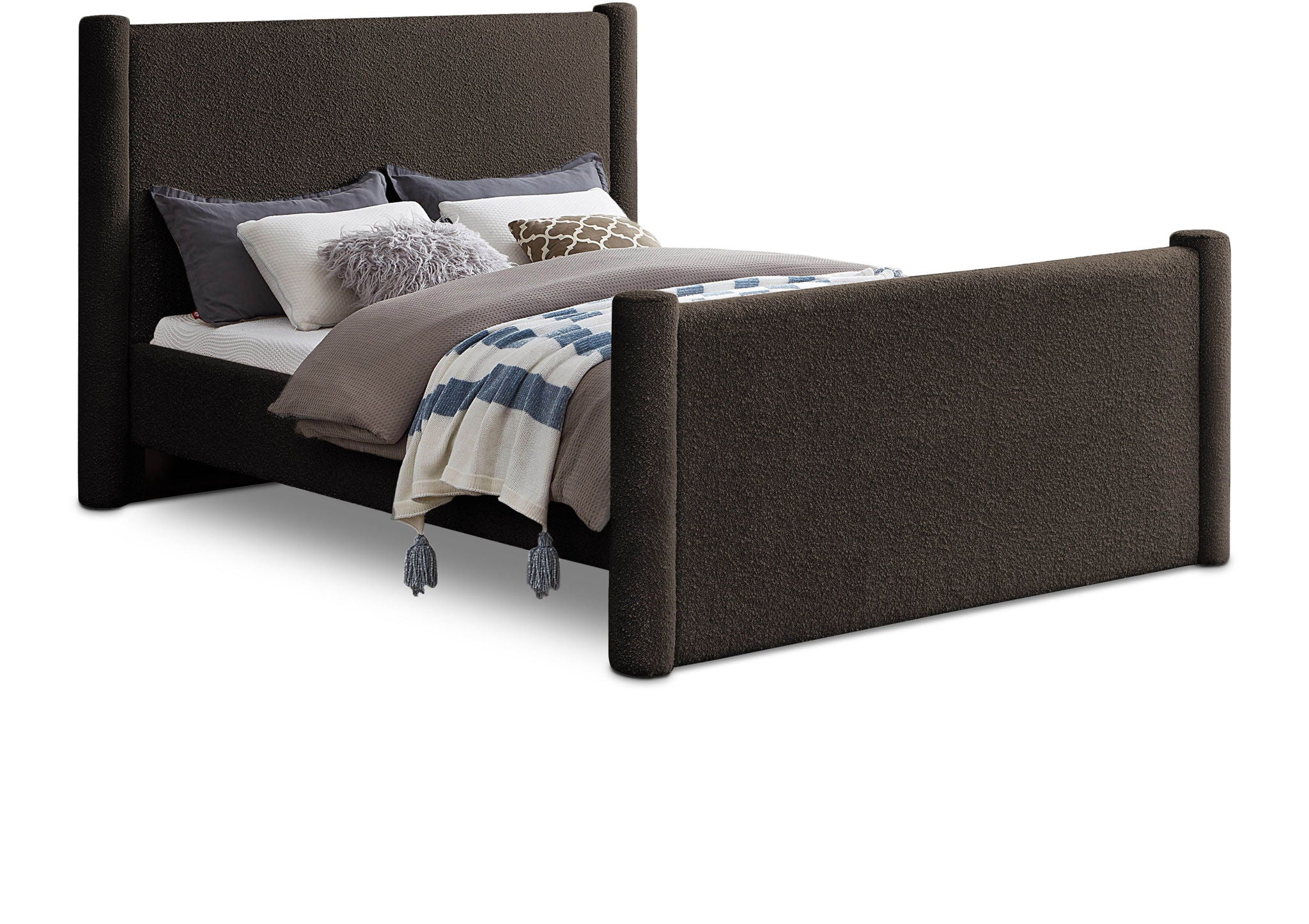 Elias - Boucle Bed - Urban Living Furniture (Los Angeles, CA)