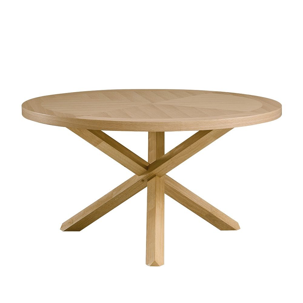 Kasem - Round Dining Table - Oak - Urban Living Furniture (Los Angeles, CA)