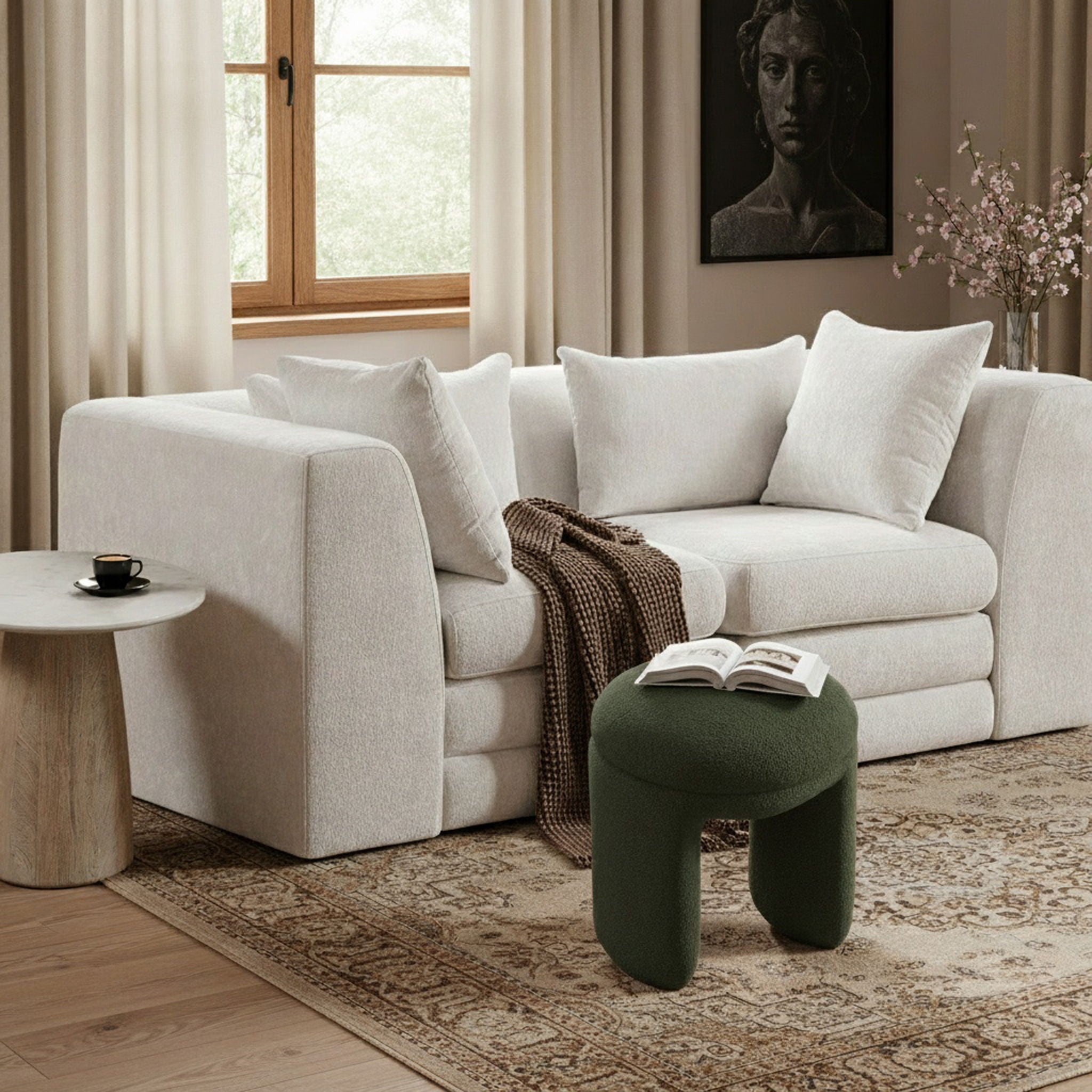 Bowen - Ottoman / Stool - Urban Living Furniture (Los Angeles, CA)