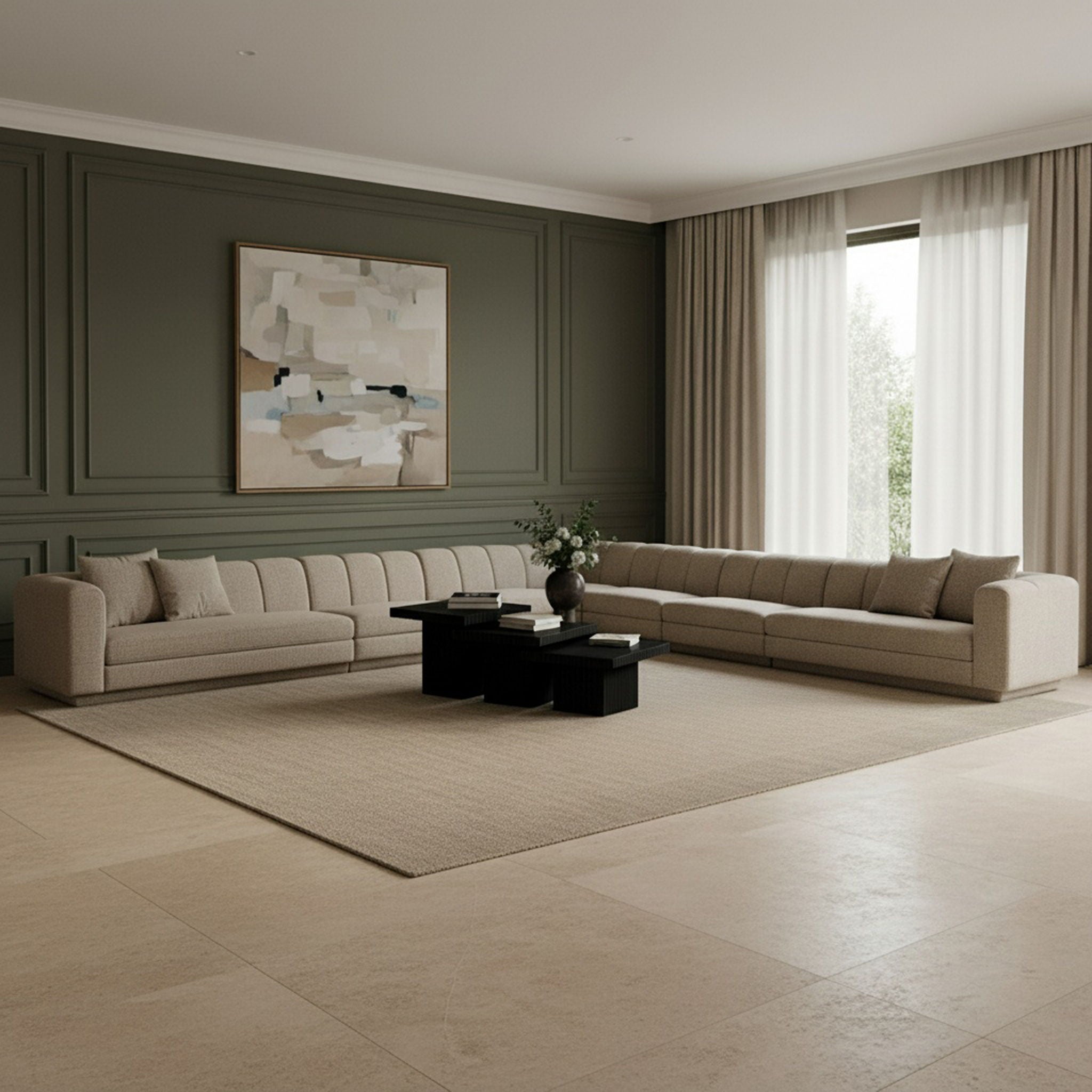 Modari - Sectional - Beige - Urban Living Furniture (Los Angeles, CA)