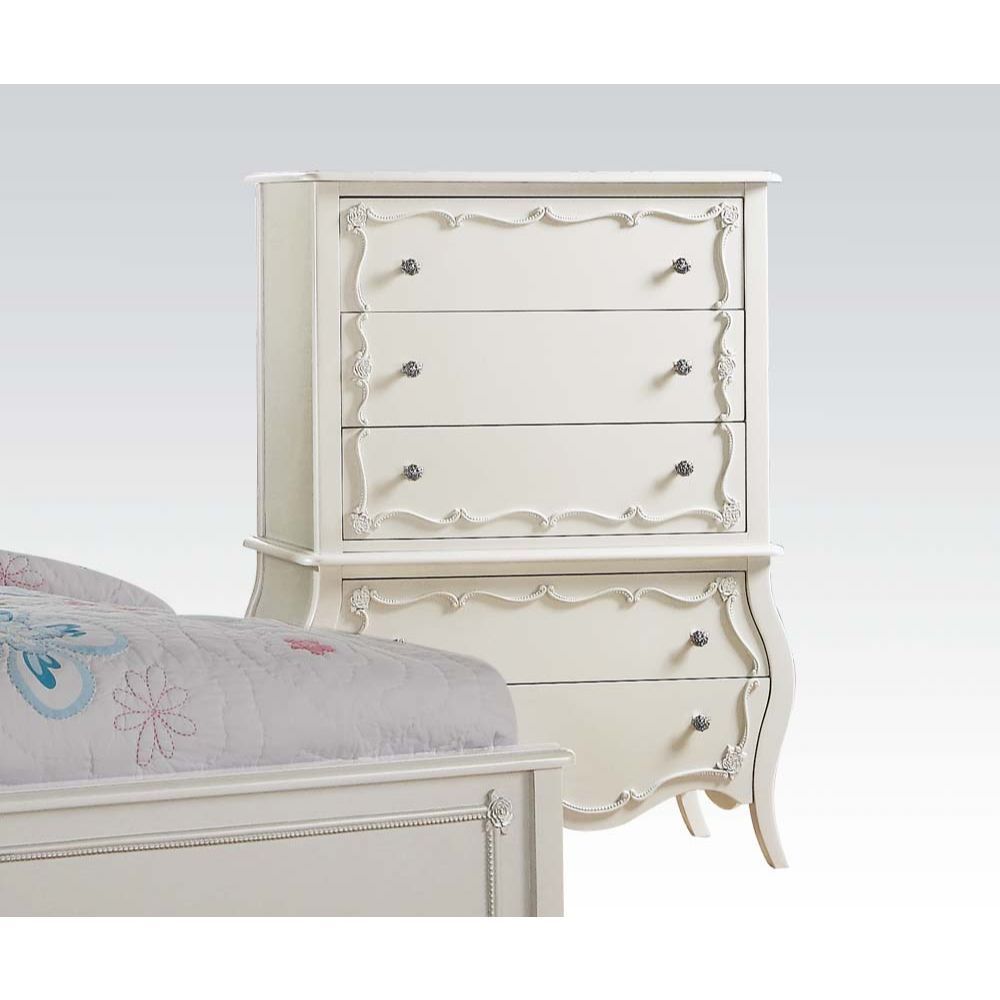 Edalene - Chest - Pearl White - Urban Living Furniture (Los Angeles, CA)
