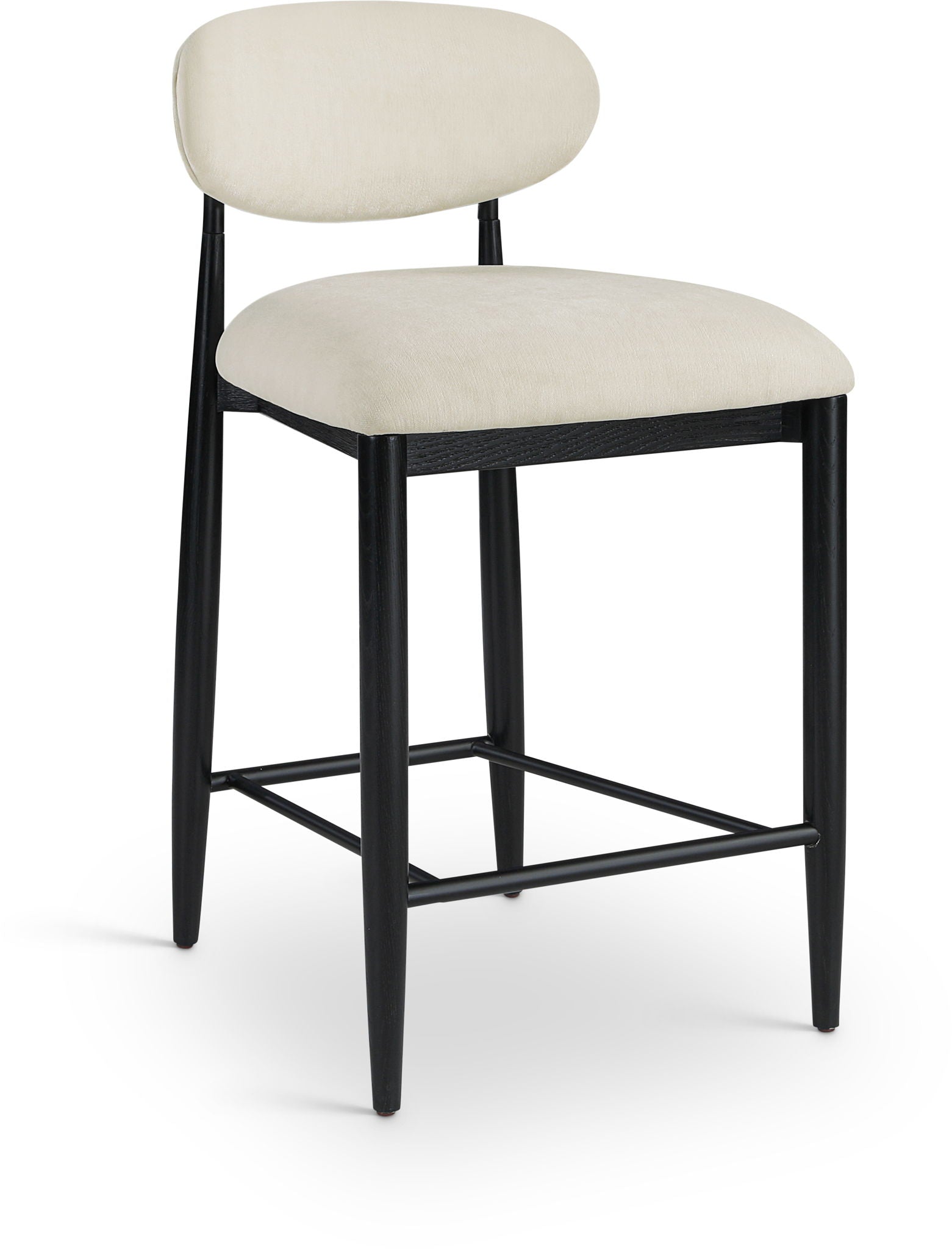 Riccio - Stool - Black Frame - Urban Living Furniture (Los Angeles, CA)