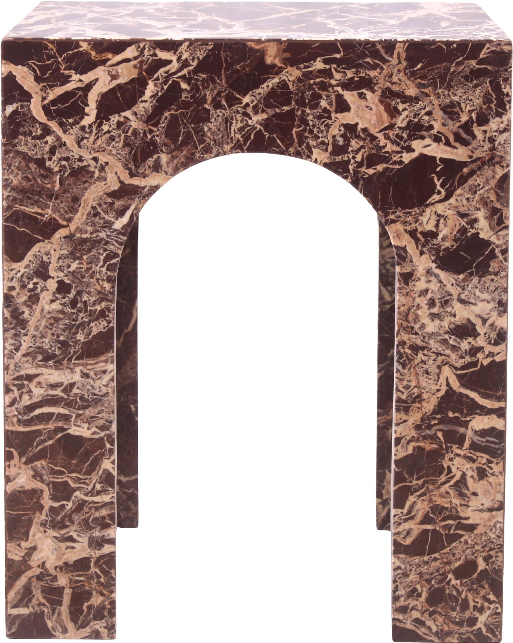 Palermo - Marble End Table - Urban Living Furniture (Los Angeles, CA)