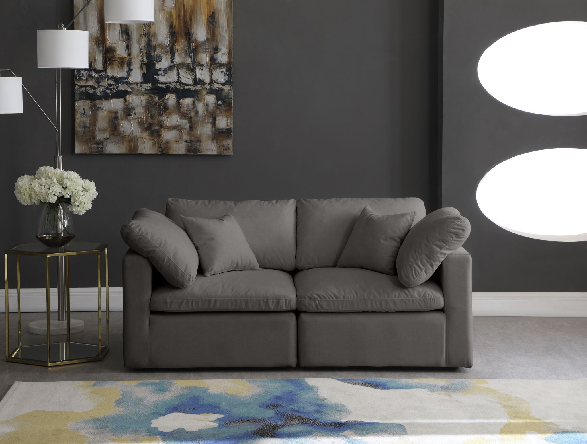Plush - Modular 2 Seat Sofa - Urban Living Furniture (Los Angeles, CA)
