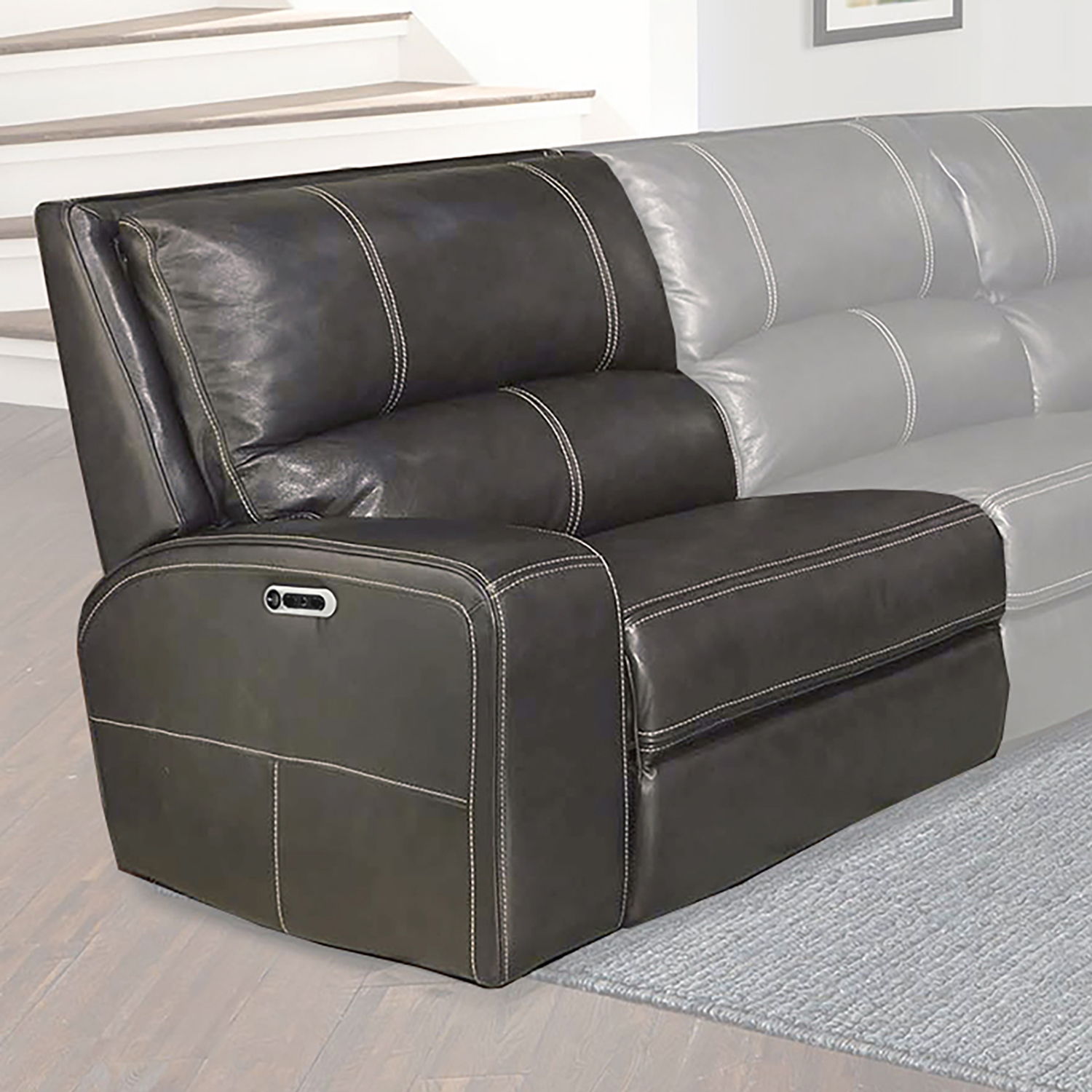 Swift - Power Left Arm Facing Recliner - Twilight - Urban Living Furniture (Los Angeles, CA)