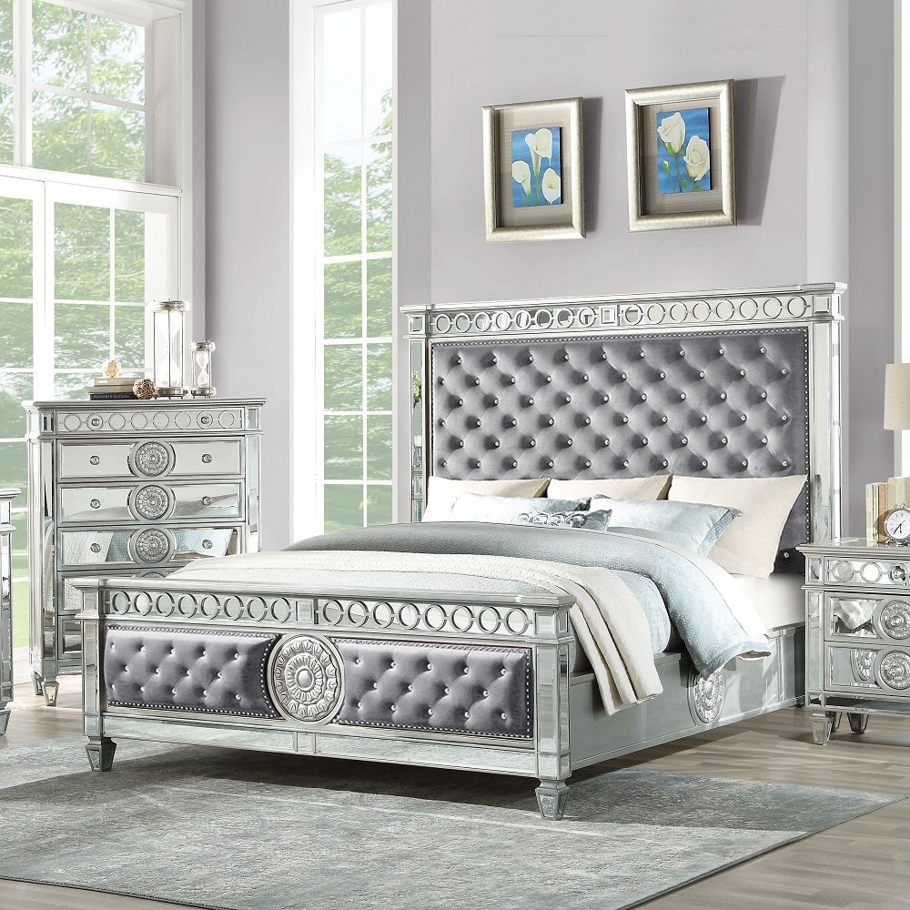 Varian - Glam - Bed - Urban Living Furniture (Los Angeles, CA)