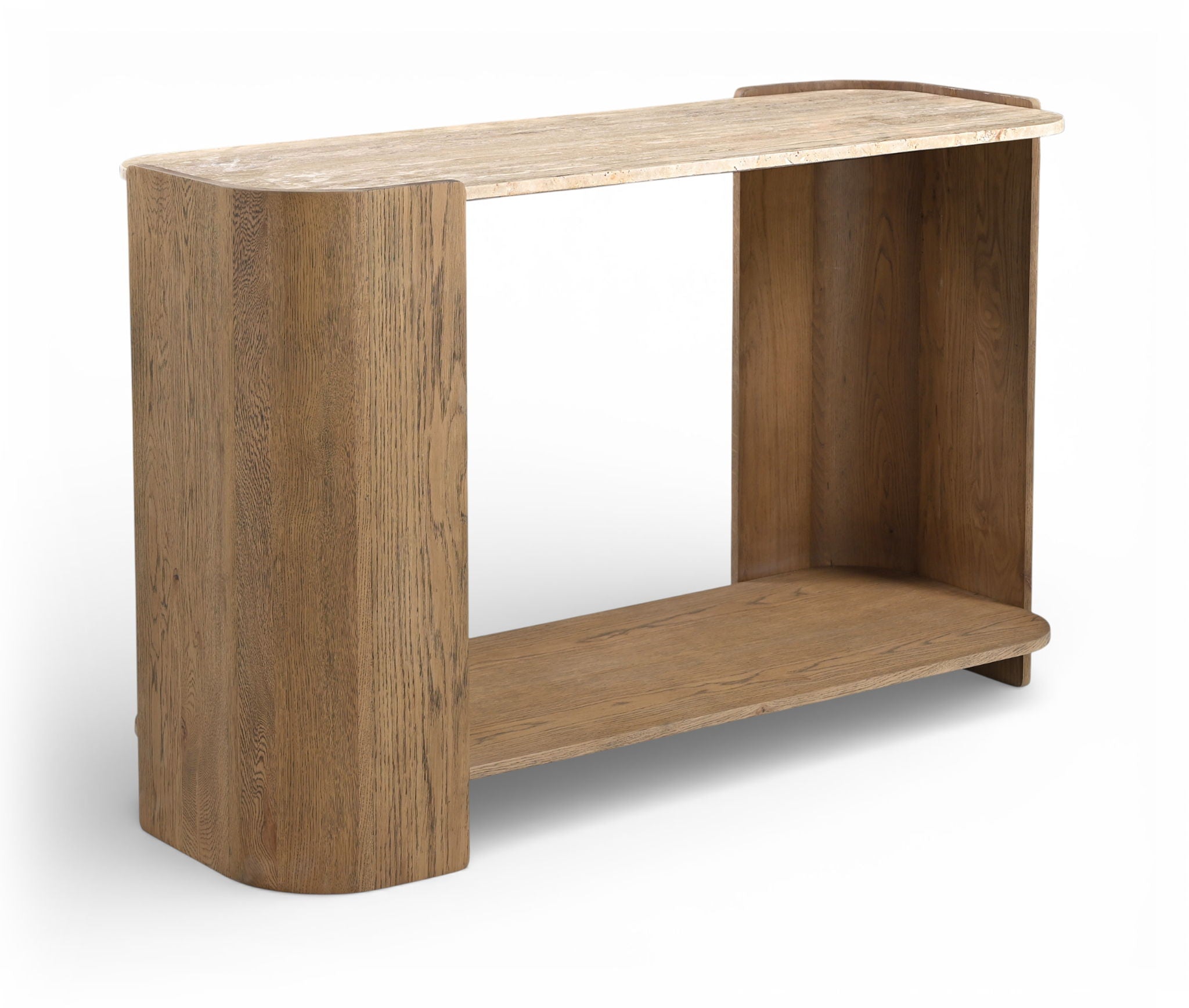 Calabria - Marble And Oak Wood Table - Urban Living Furniture (Los Angeles, CA)