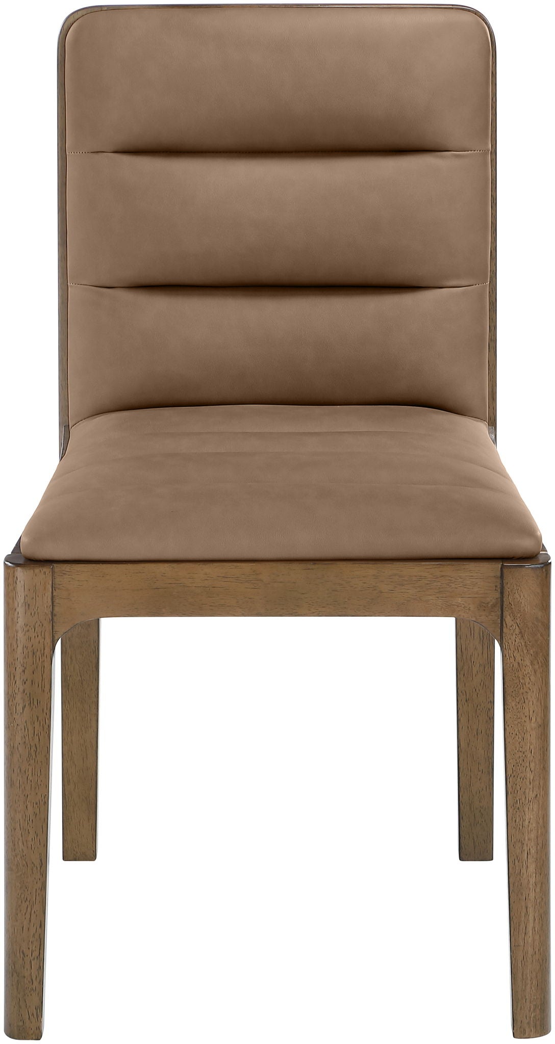 Ellis - Vegan Leather Upholstered Dining Chair (Set of 2) - Brown Base - Urban Living Furniture (Los Angeles, CA)