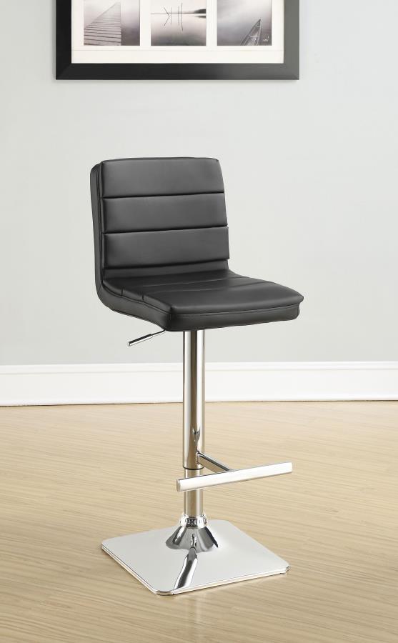 Bianca - Square Upholstered Adjustable Bar Stools (Set of 2) - Urban Living Furniture (Los Angeles, CA)