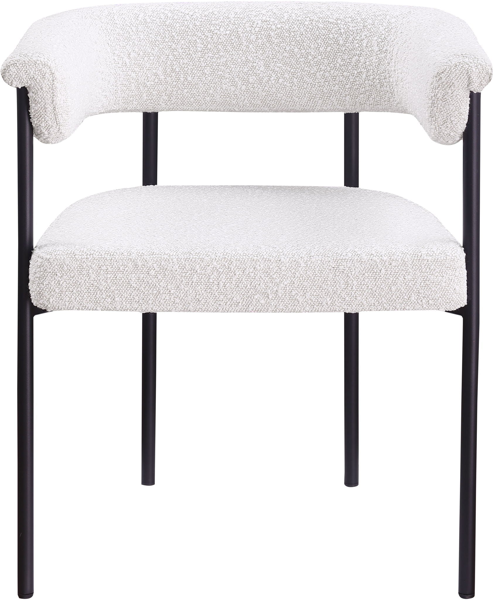 Malin - Boucle Dining Chair (Set of 2) - Urban Living Furniture (Los Angeles, CA)