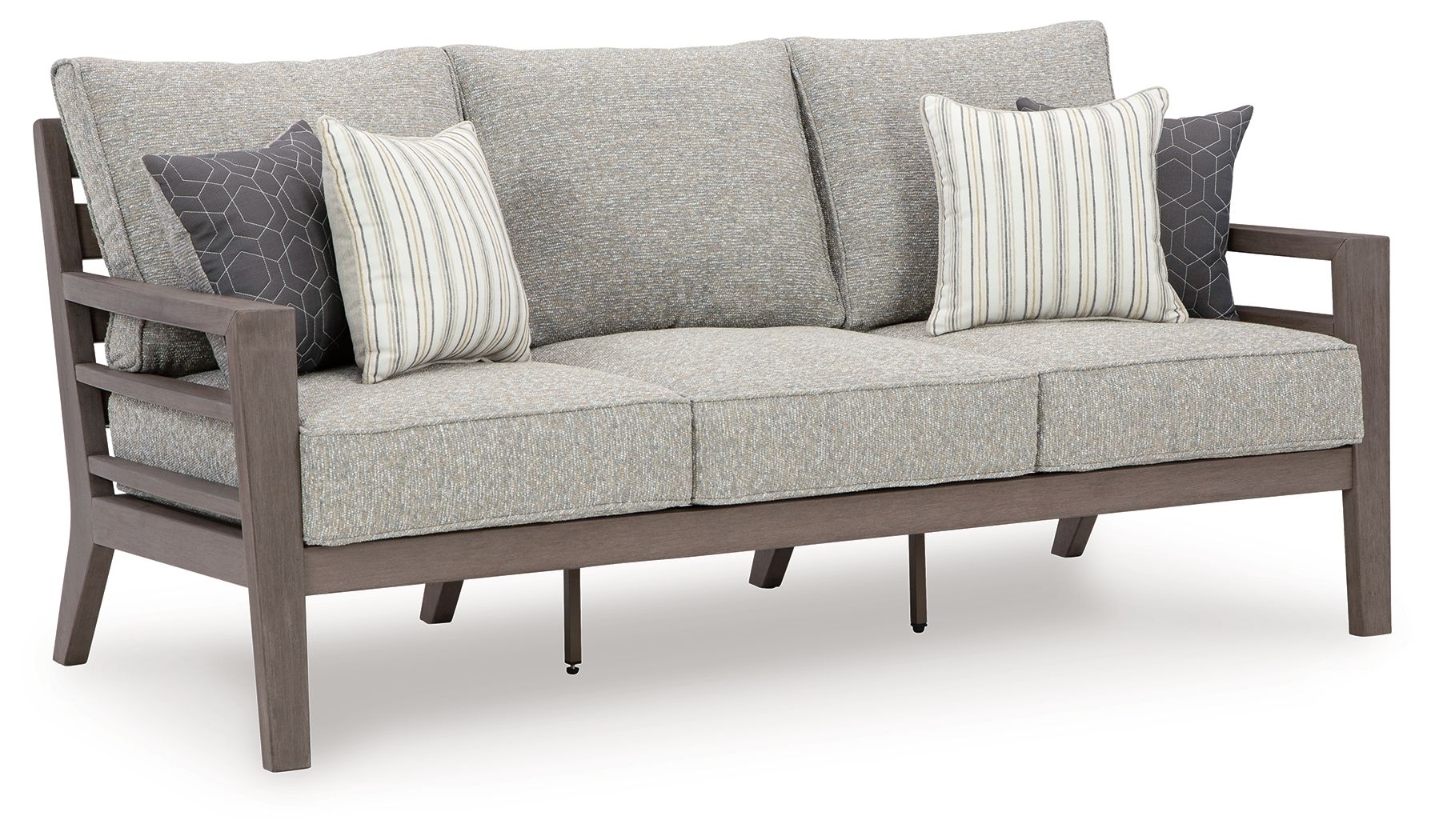 Hillside Barn - Gray / Brown - 6 Pc. - Lounge Set - Urban Living Furniture (Los Angeles, CA)
