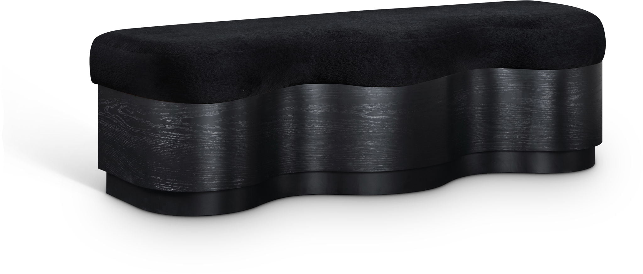 Savoy - Bench With Black Base - Urban Living Furniture (Los Angeles, CA)