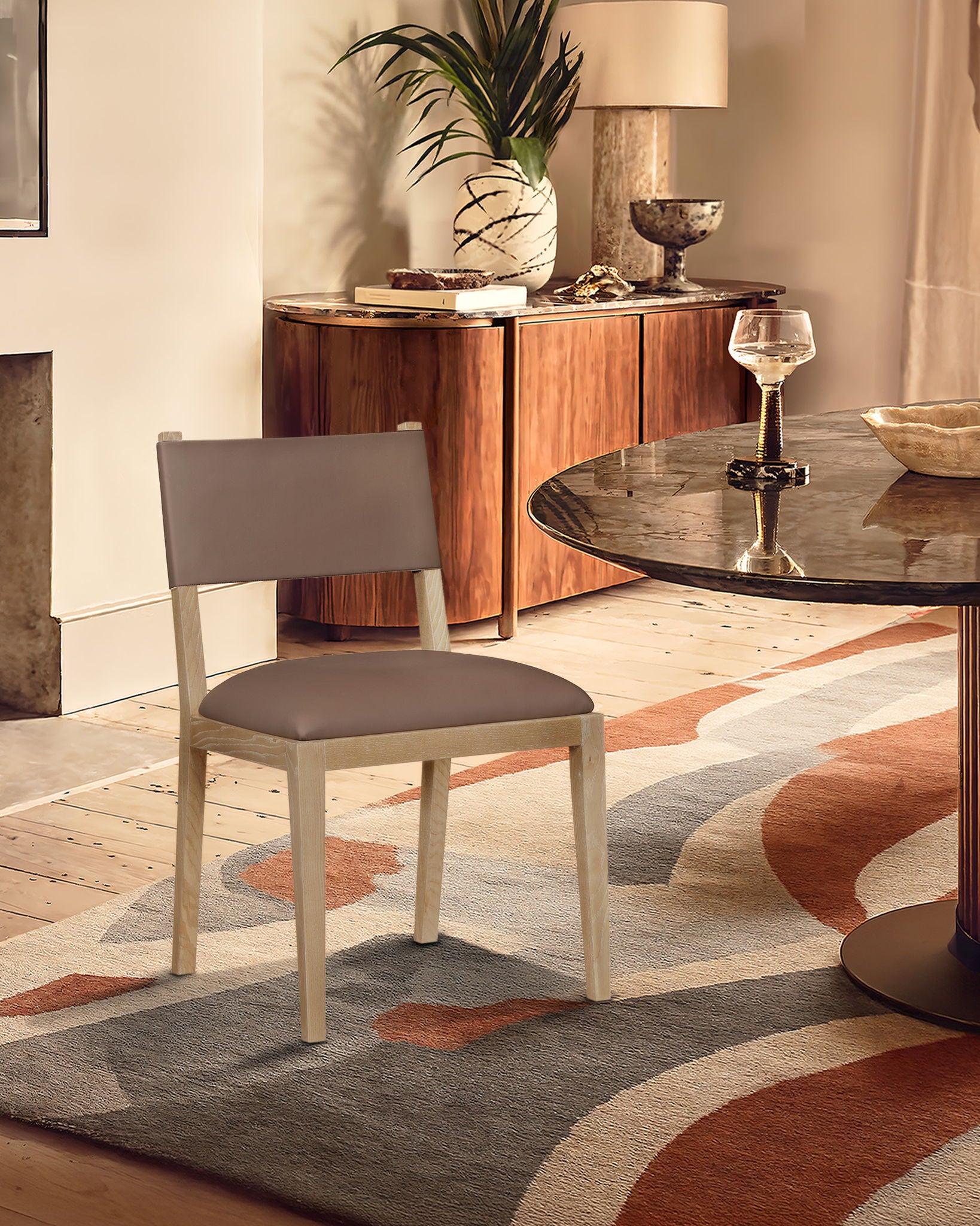 Avon - Vegan Leather Dining Side Chair (Set of 2) - Urban Living Furniture (Los Angeles, CA)