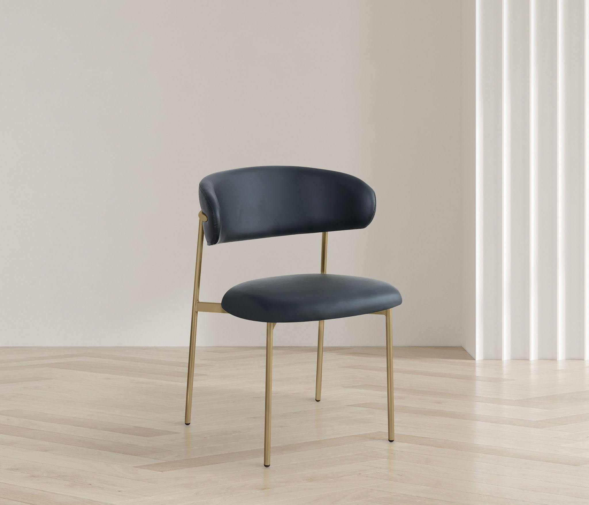 Lupita - Dining Chair With Brushed Gold Legs (Set of 2) - Urban Living Furniture (Los Angeles, CA)