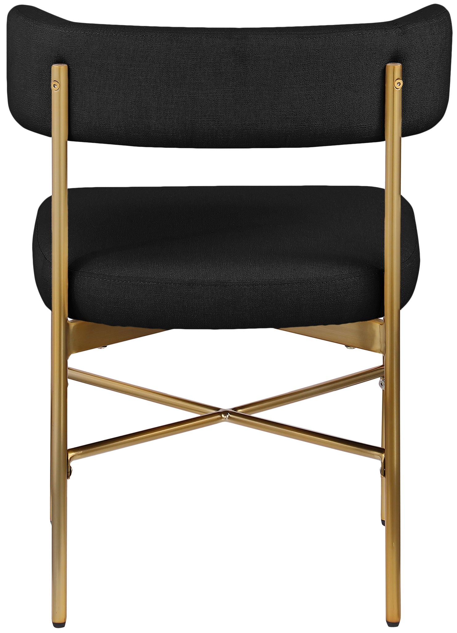 Rivage - Durable Dining Chair With Gold Frame (Set of 2) - Urban Living Furniture (Los Angeles, CA)