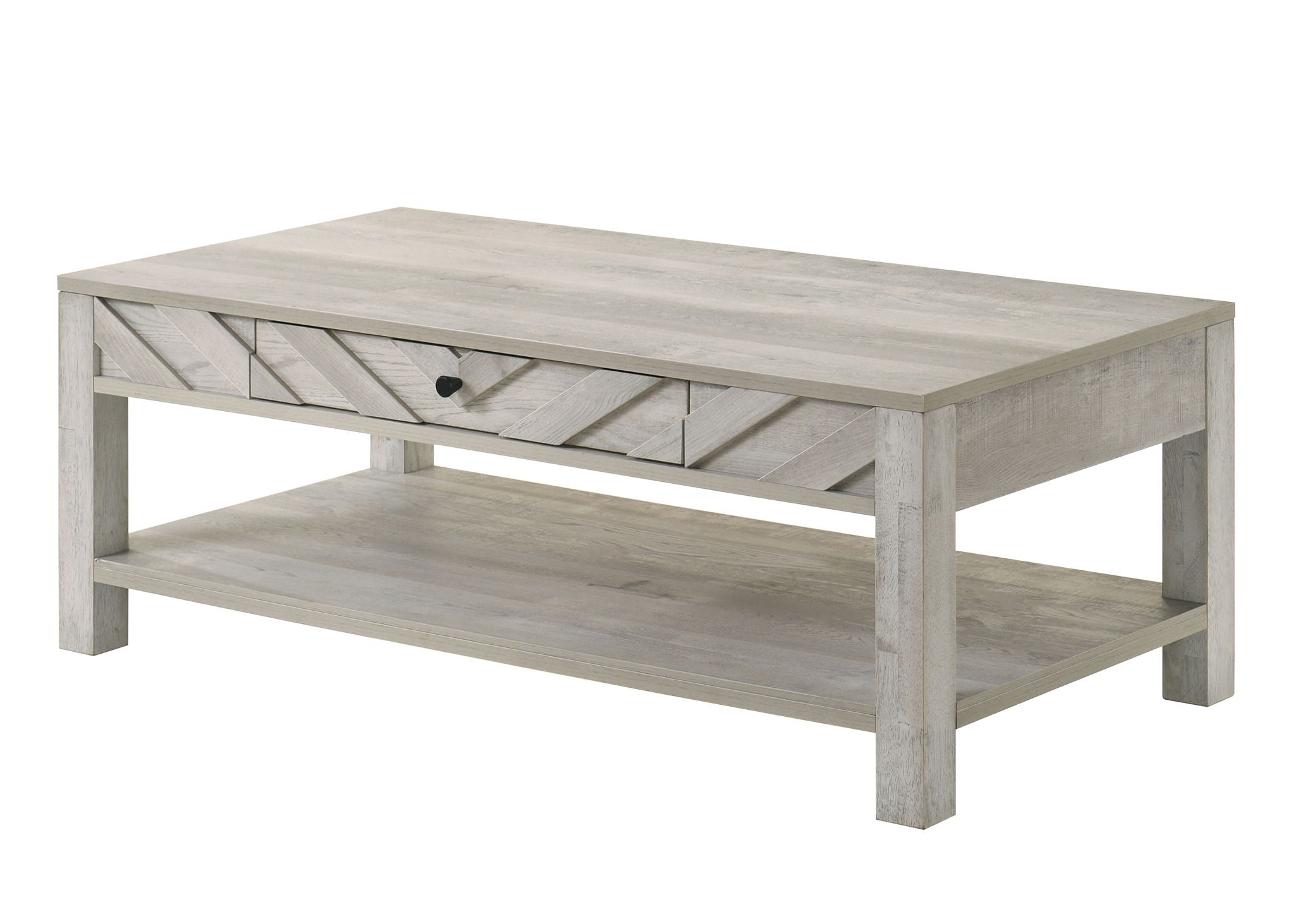 Valor - 3 Piece Cocktail Set - Antique White - Urban Living Furniture (Los Angeles, CA)