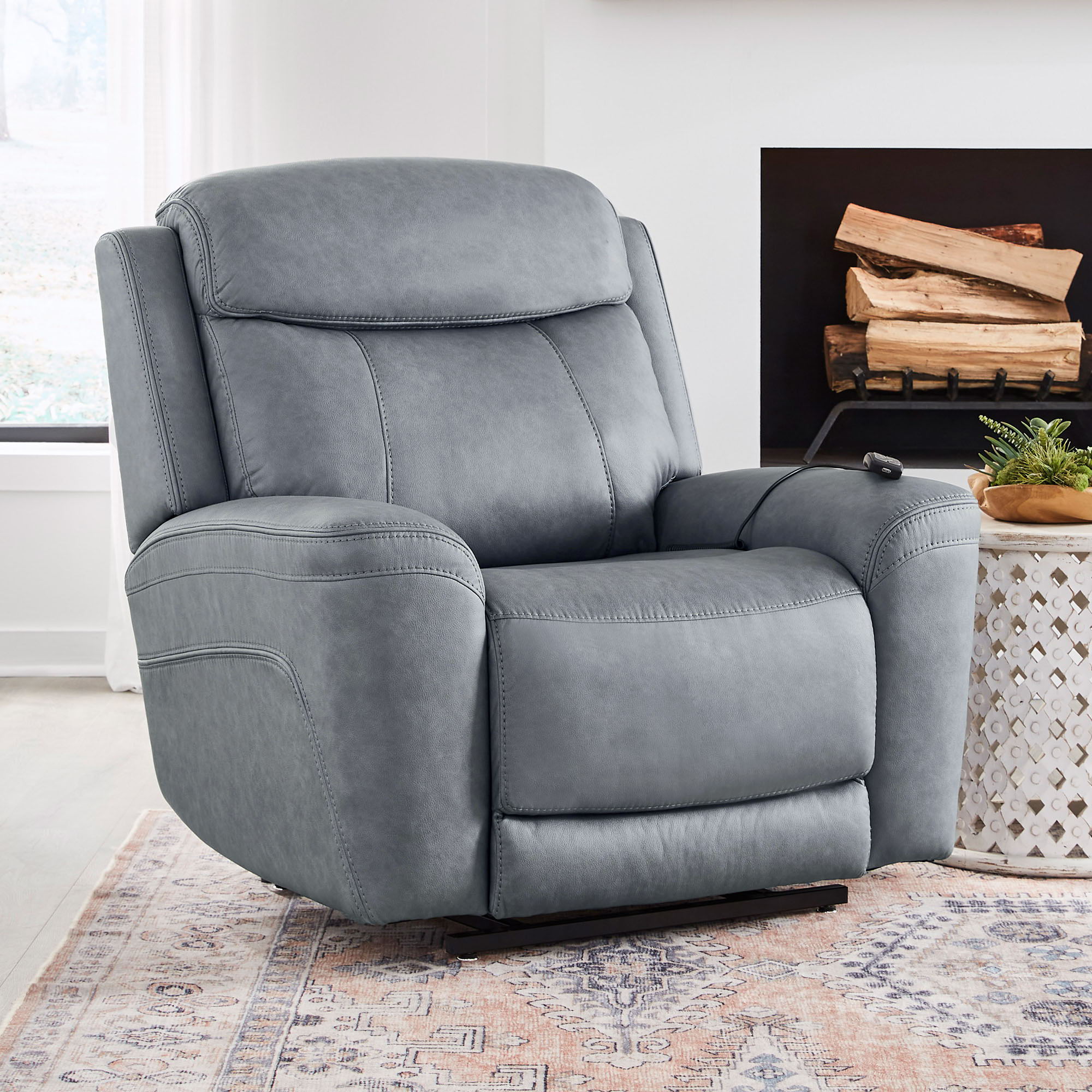 Callahan - Power Lift Recliner With Heat And Massage (Set of 2) - Urban Living Furniture (Los Angeles, CA)