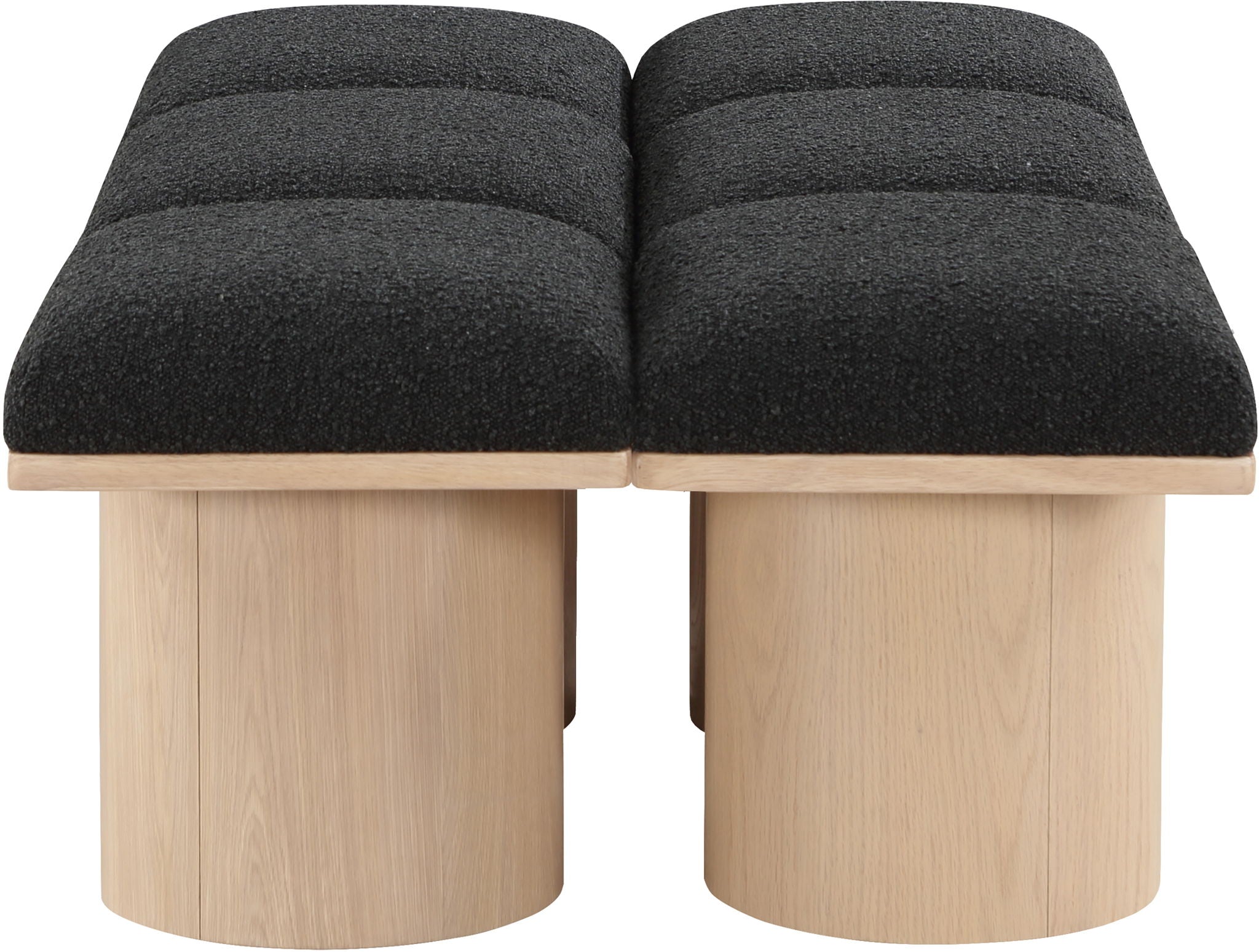 Pavilion - 6 Piece Modular Bench With Natural Base