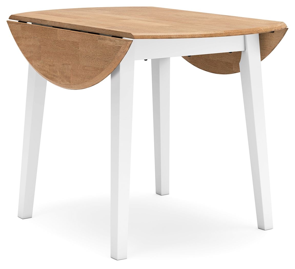 Gesthaven - Round Dining Room Drop Leaf Table Set - Urban Living Furniture (Los Angeles, CA)