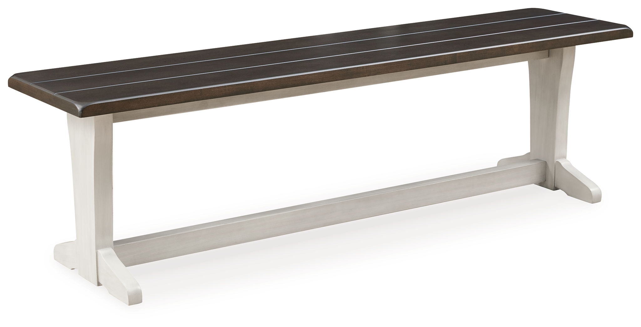 Darborn - Gray / Brown - Large Dining Room Bench - Urban Living Furniture (Los Angeles, CA)