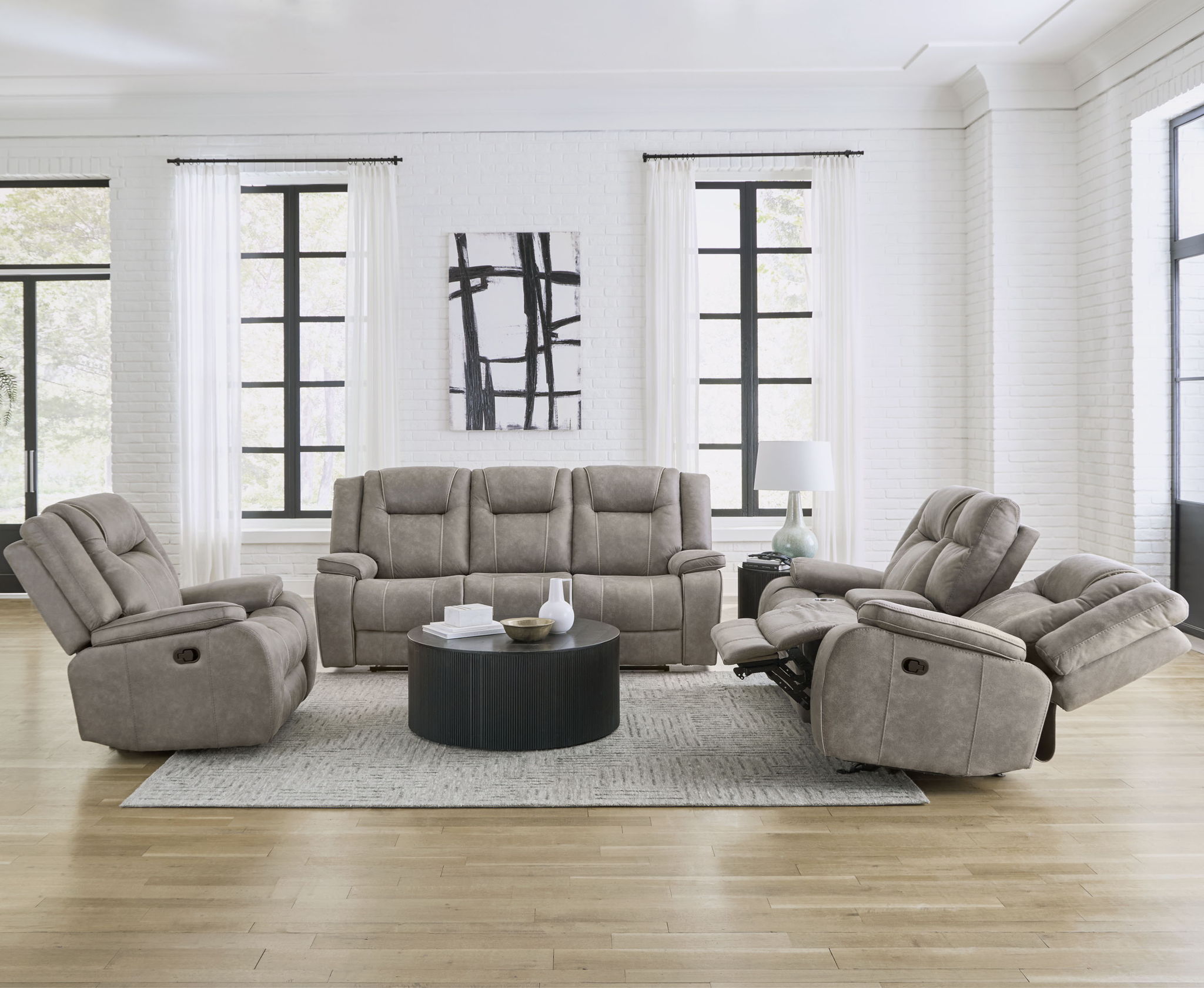 Blake - Reclining Sofa - Desert Taupe - Urban Living Furniture (Los Angeles, CA)