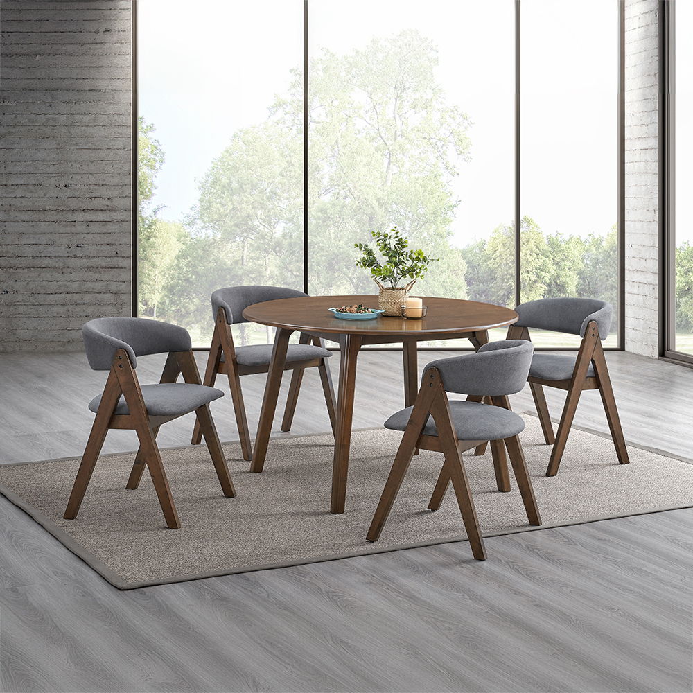 Keiki - Round Dining Table - Walnut - Urban Living Furniture (Los Angeles, CA)