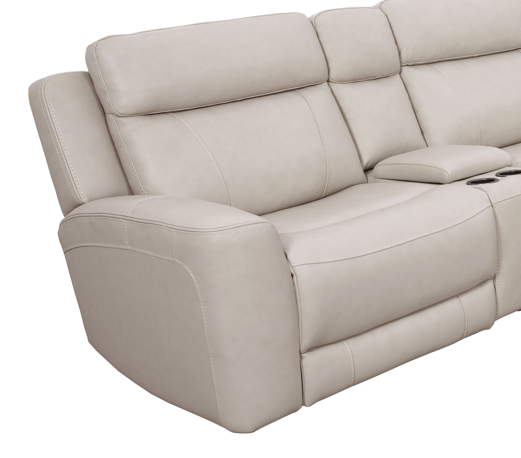 Calgary - Power Left Arm Facing Recliner P2 - Stone - Urban Living Furniture (Los Angeles, CA)