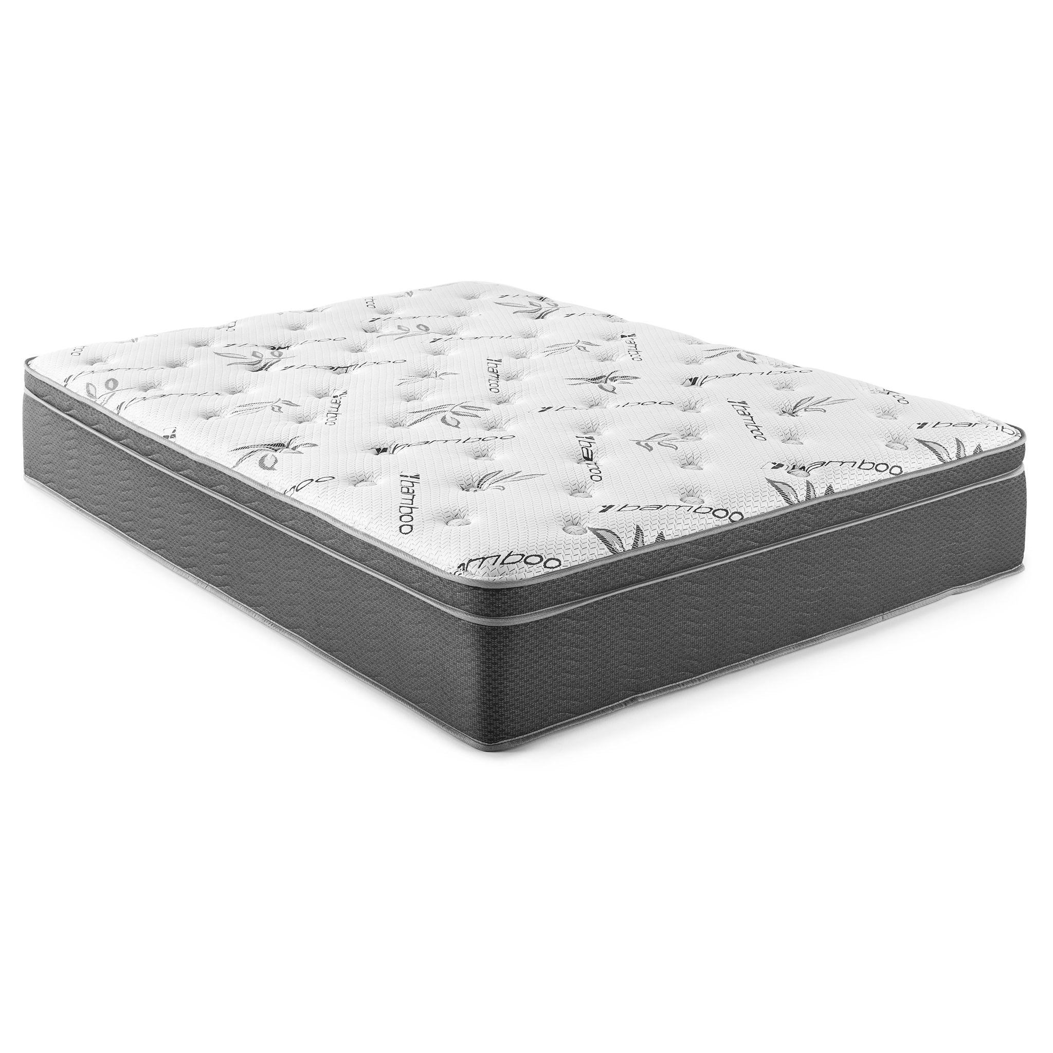 Sommet - Bamboo Euro Top Hybrid Mattress - Urban Living Furniture (Los Angeles, CA)