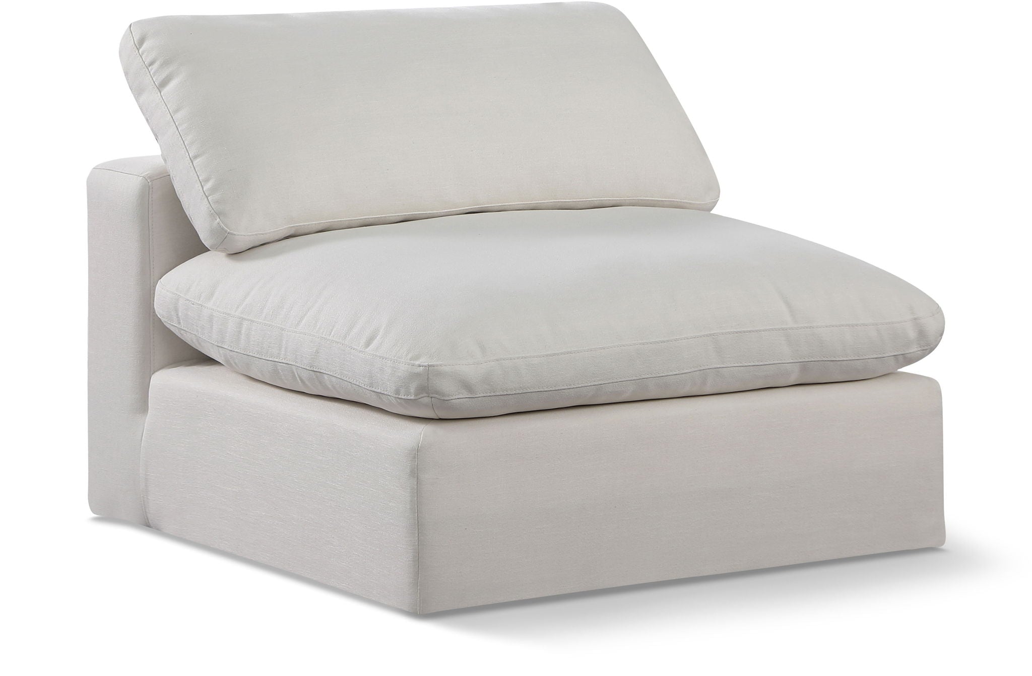 Comfy - Linen Armless Chair - Urban Living Furniture (Los Angeles, CA)