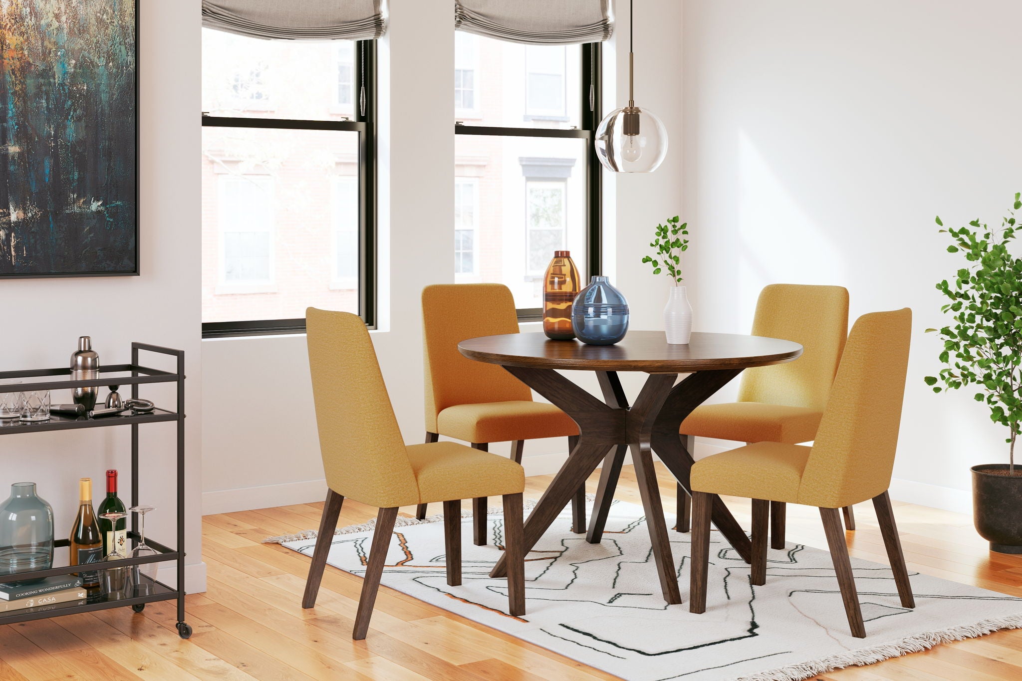 Lyncott - Dining Room Table Set - Urban Living Furniture (Los Angeles, CA)