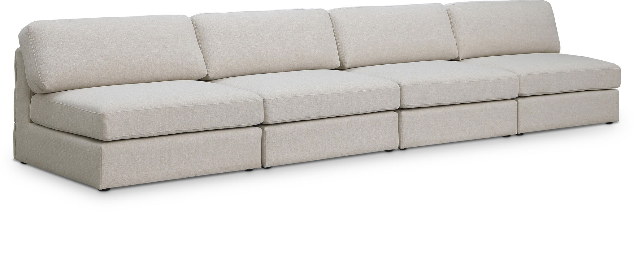 Beckham - Modular 4 Seats Armless Sofa - Urban Living Furniture (Los Angeles, CA)