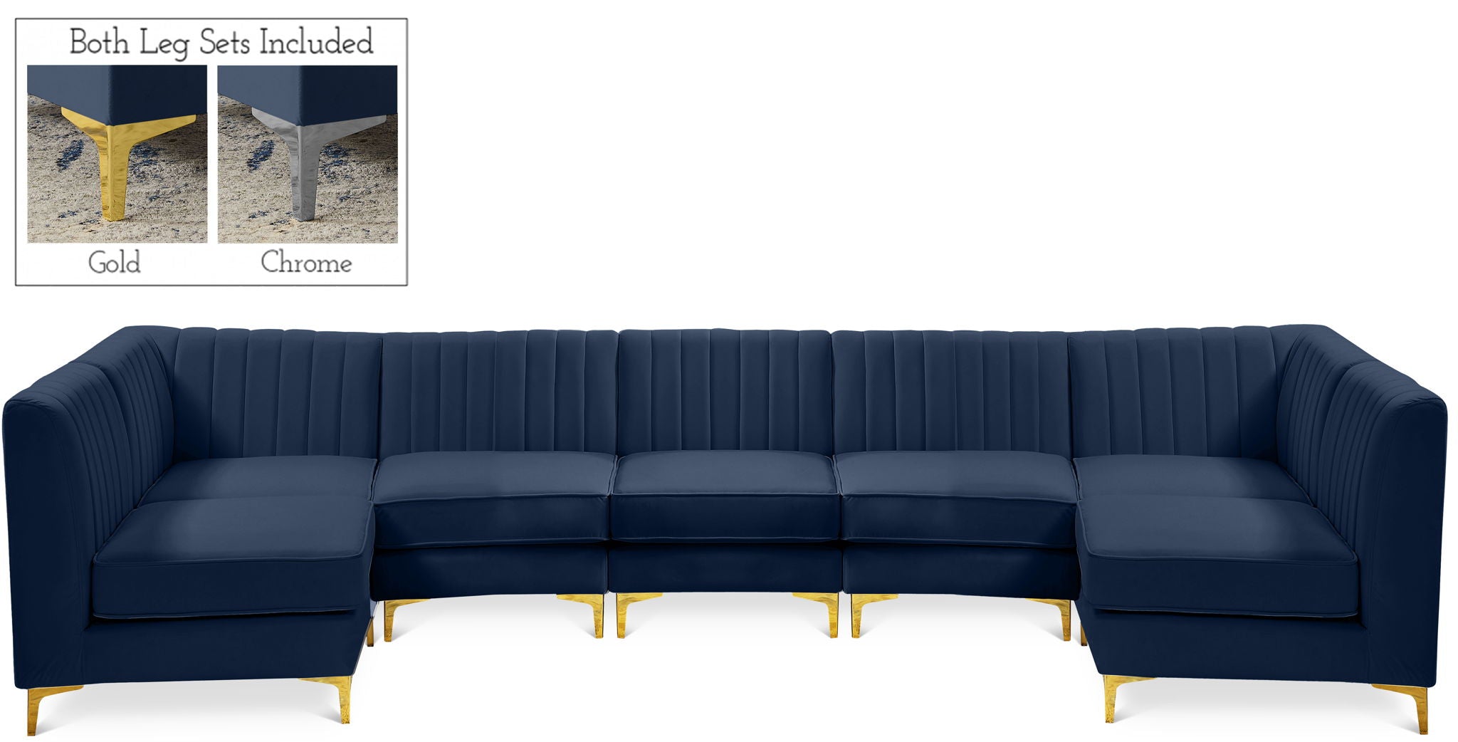 Alina - 7 Piece Modular Sectional - Urban Living Furniture (Los Angeles, CA)