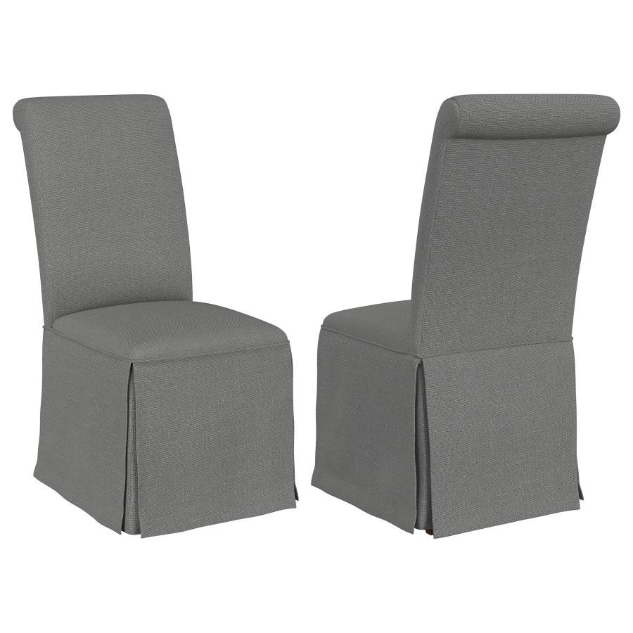 Shawna - Upholstered Skirted Dining Chair (Set of 2) - Urban Living Furniture (Los Angeles, CA)