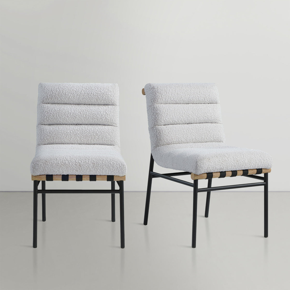 Burke - Dining Chair (Set of 2) - Black Frame