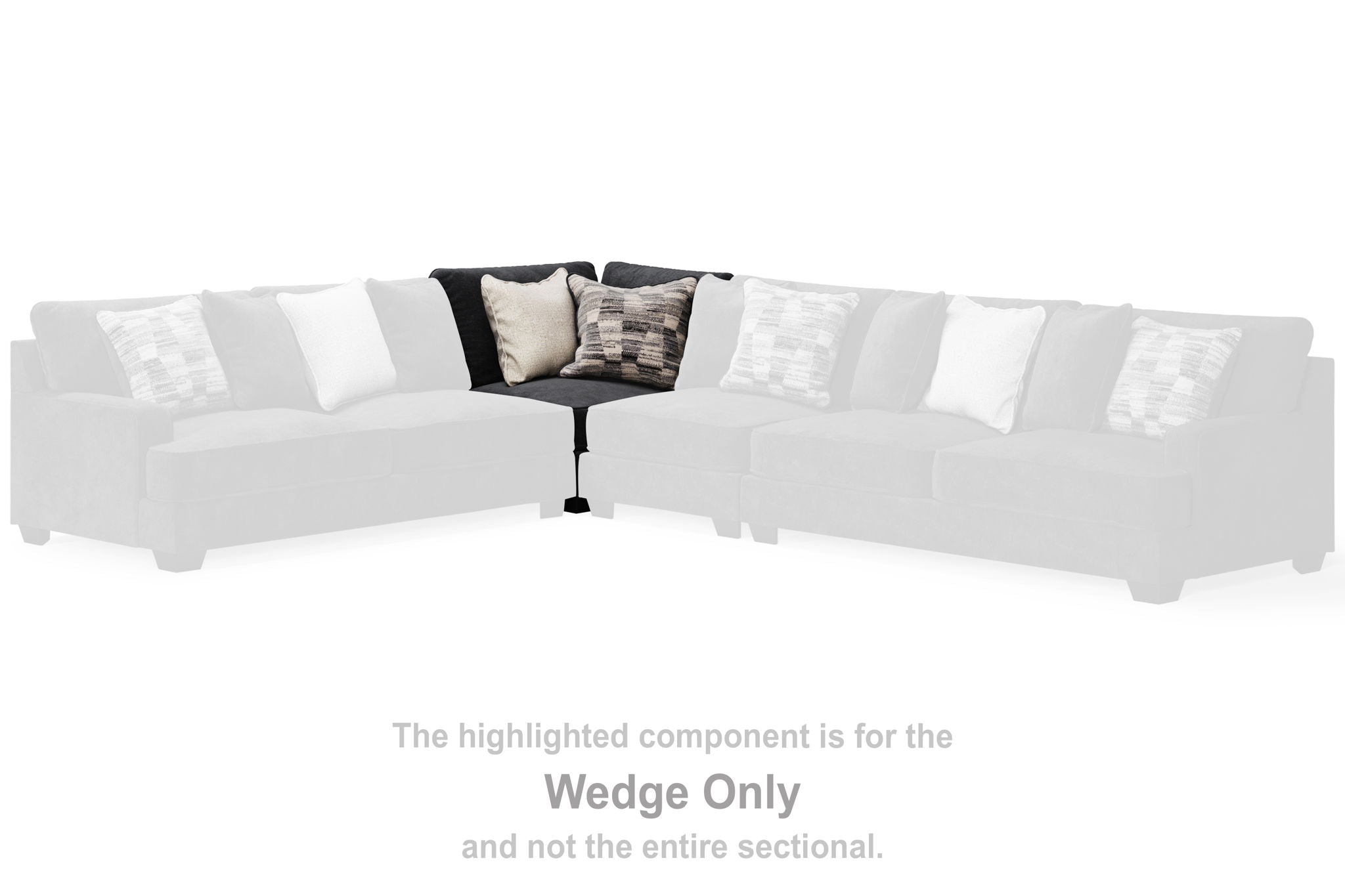 Lavernett - Charcoal - Wedge - Urban Living Furniture (Los Angeles, CA)