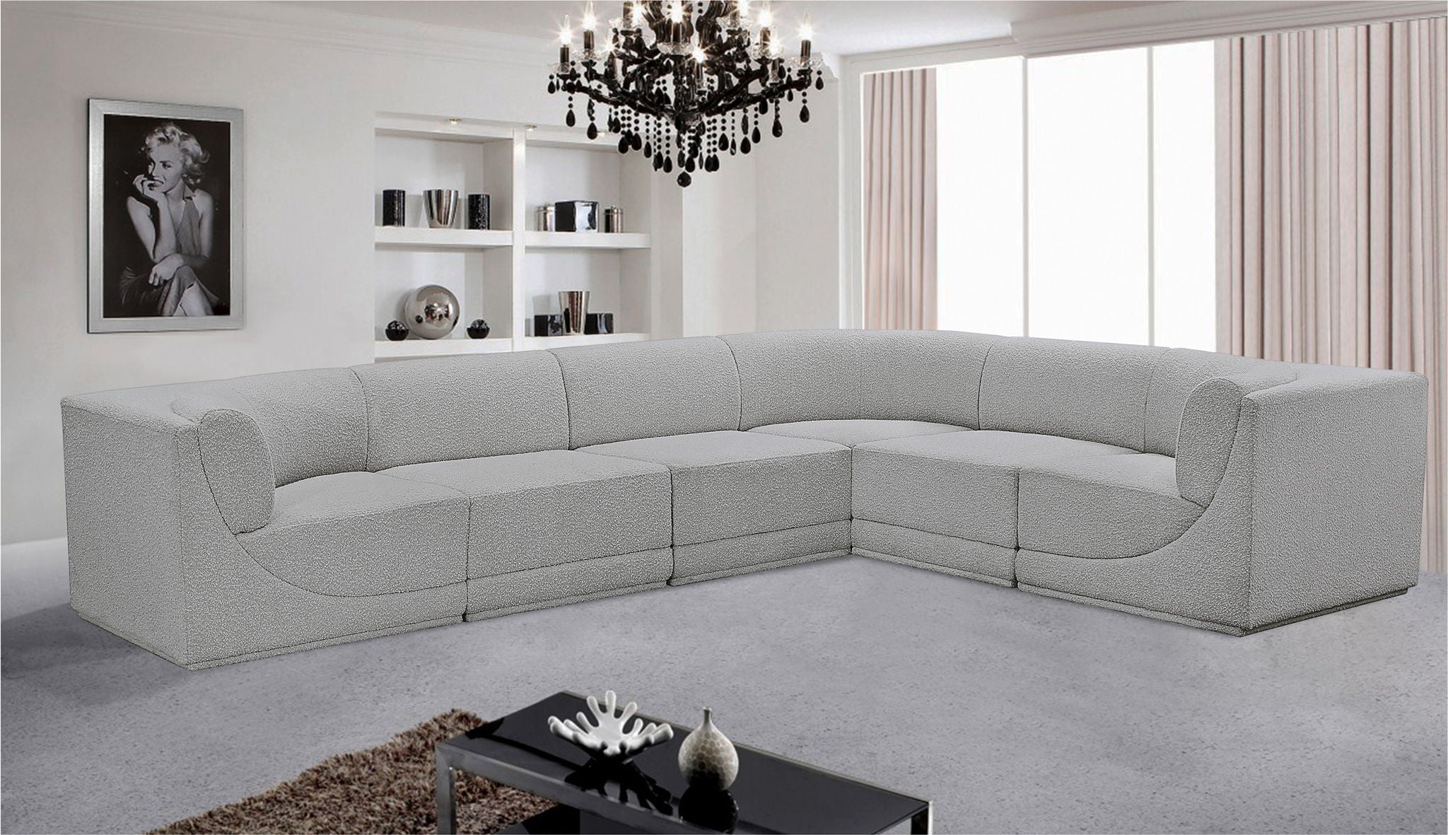 Ollie - 6 Piece Modular Sectional - Urban Living Furniture (Los Angeles, CA)