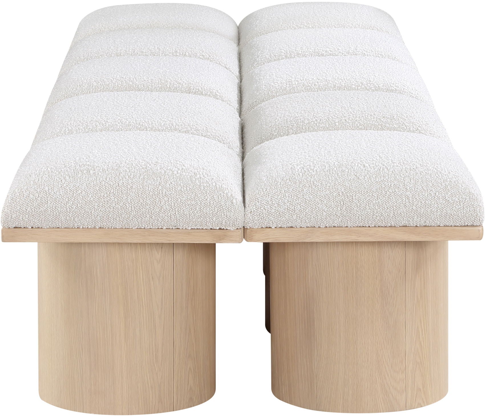 Pavilion - 10 Piece Modular Bench With Natural Base