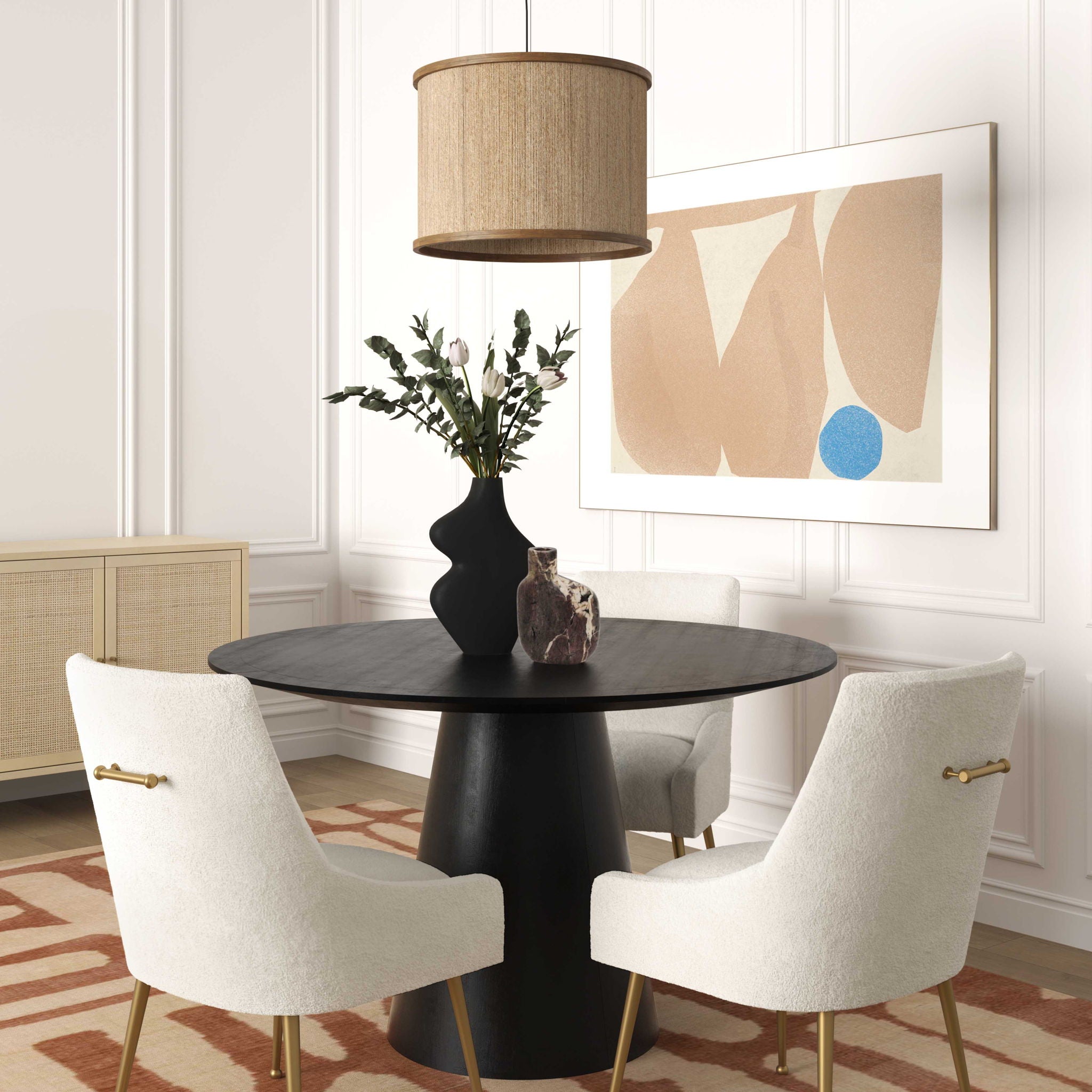 Sahara - Round Dining Table - Urban Living Furniture (Los Angeles, CA)
