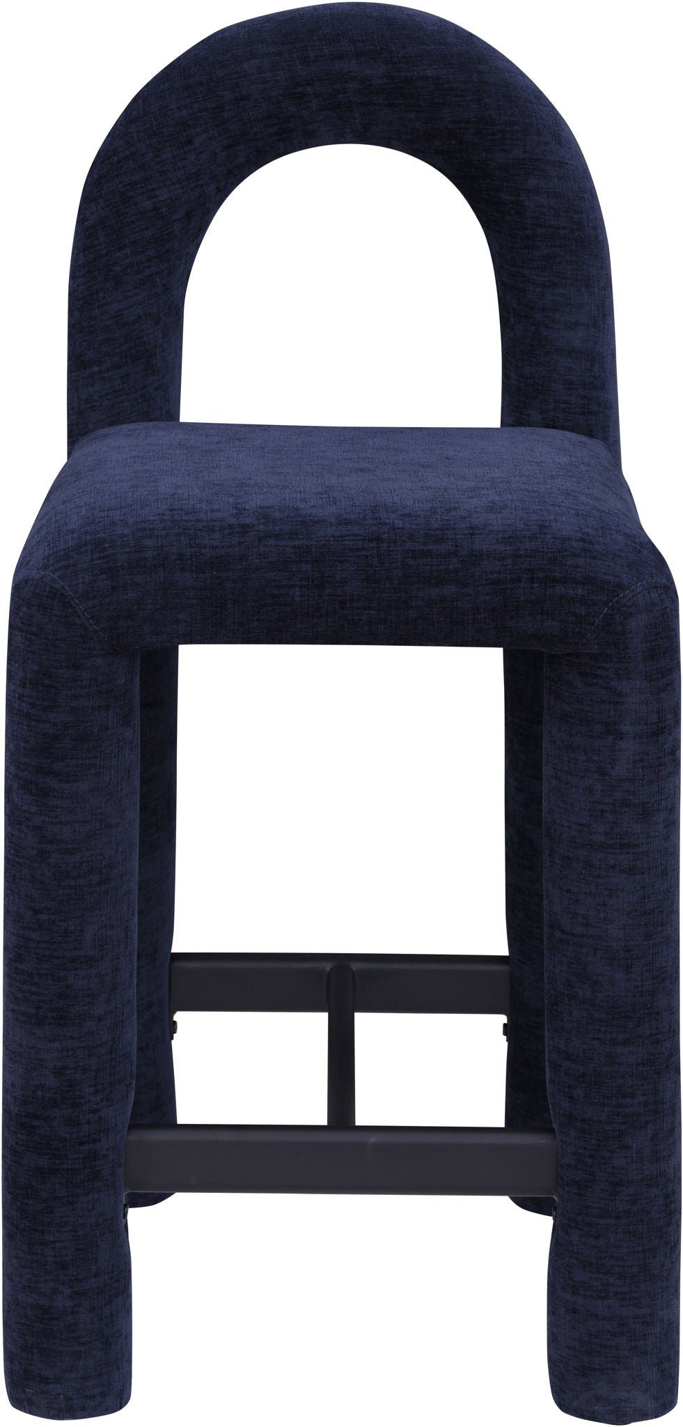 Amari - Chenille Fabric Stool - Urban Living Furniture (Los Angeles, CA)