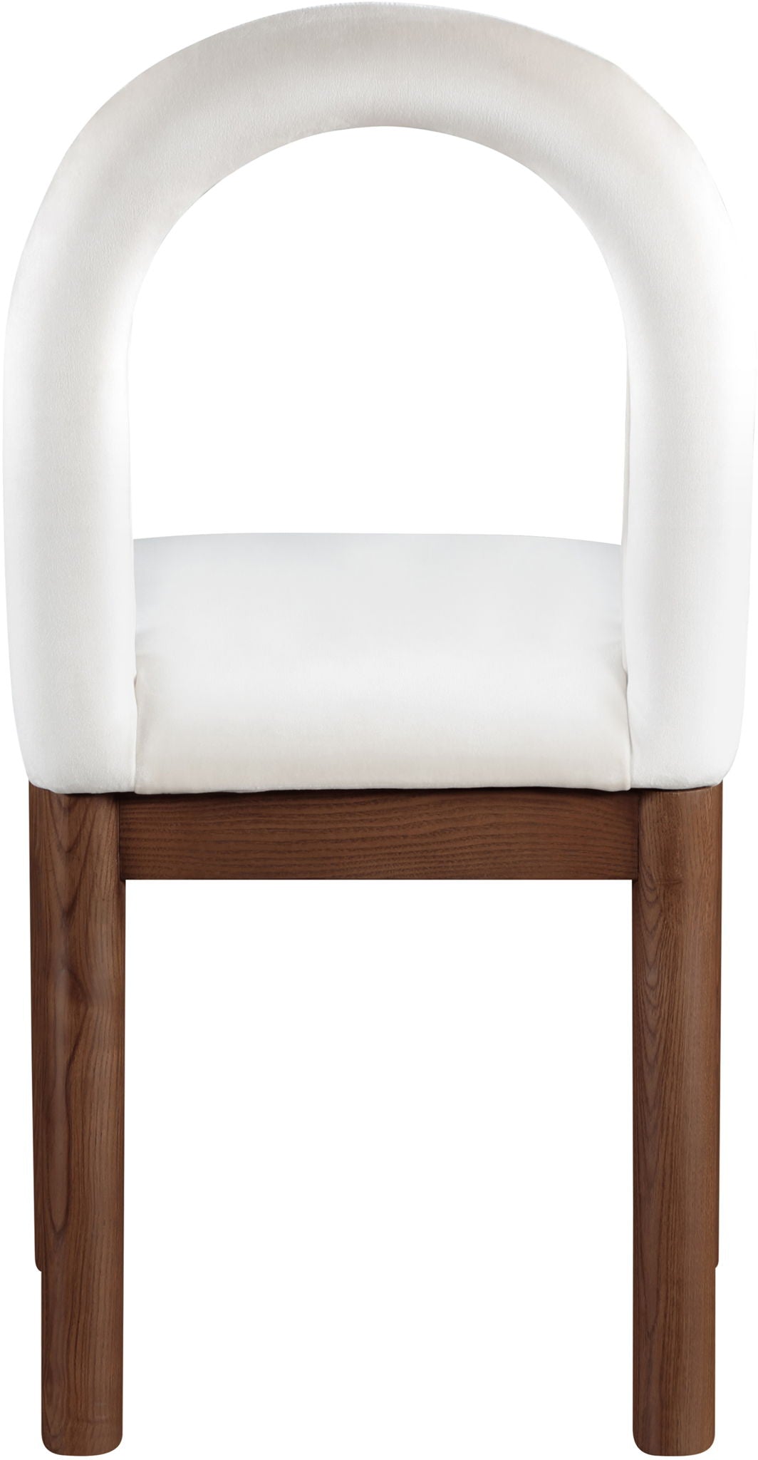 Conrad - Velvet Dining Chair With Brown Legs - Urban Living Furniture (Los Angeles, CA)