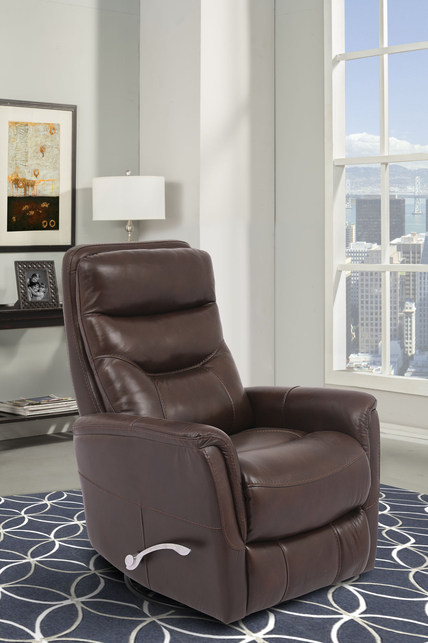 Gemini - Manual Swivel Glider Recliner - Urban Living Furniture (Los Angeles, CA)