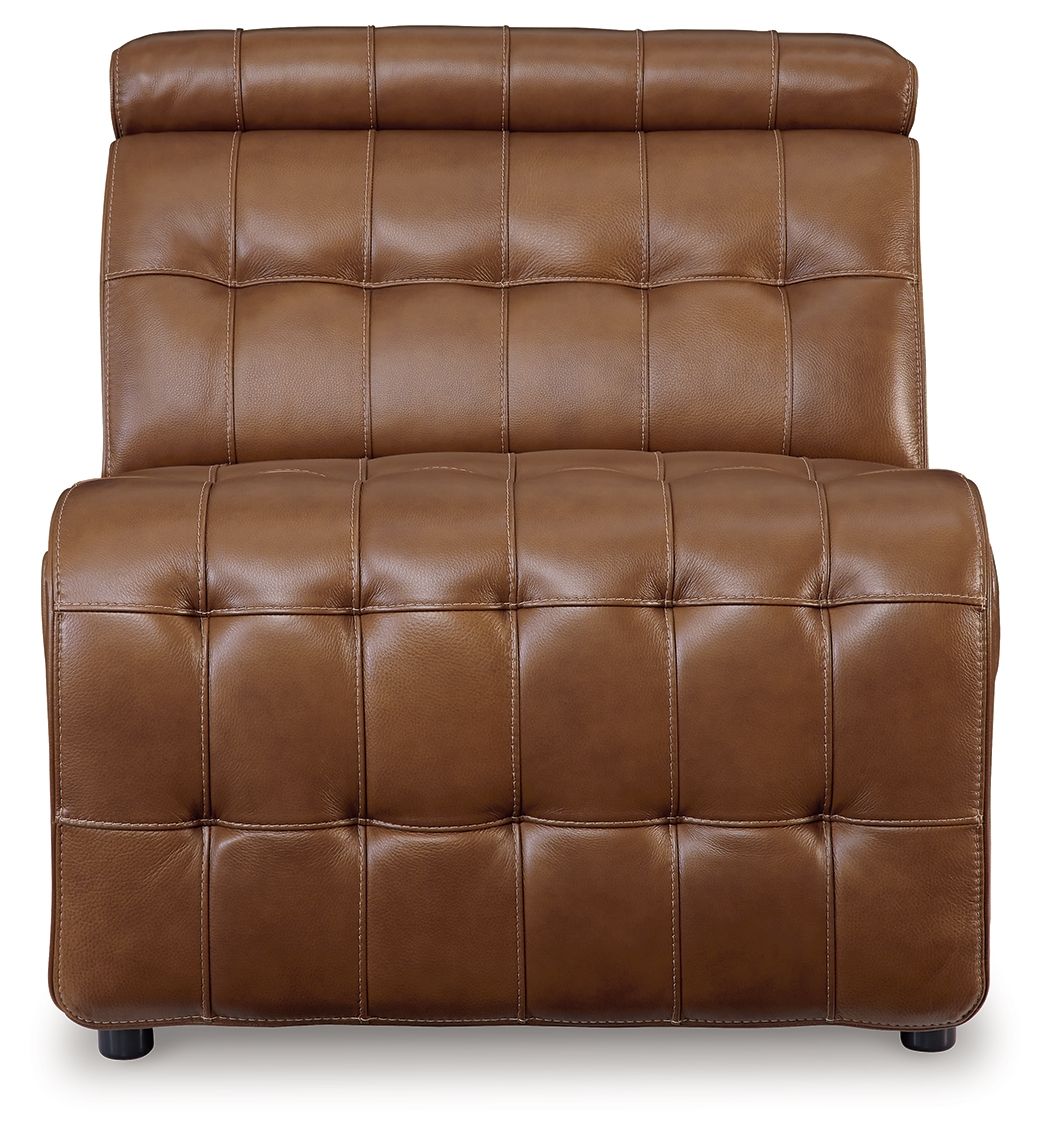 Temmpton - Chocolate - Armless Chair / Manual Headrest - Urban Living Furniture (Los Angeles, CA)