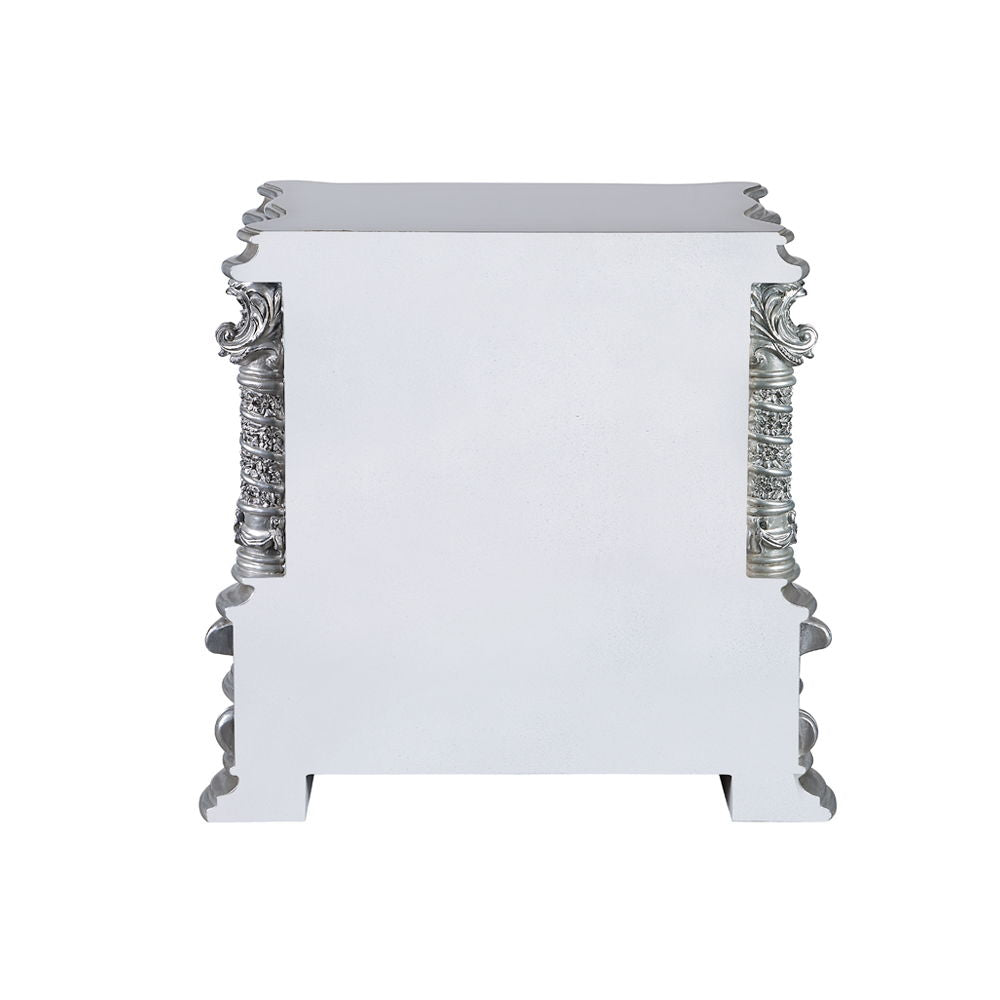 Valkyrie - Nightstand - Antique Platinum - Urban Living Furniture (Los Angeles, CA)