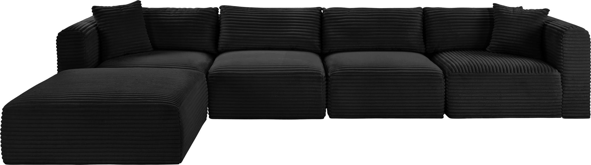 Shaggy - 5 Piece Modular Sectional With Ottoman - Urban Living Furniture (Los Angeles, CA)